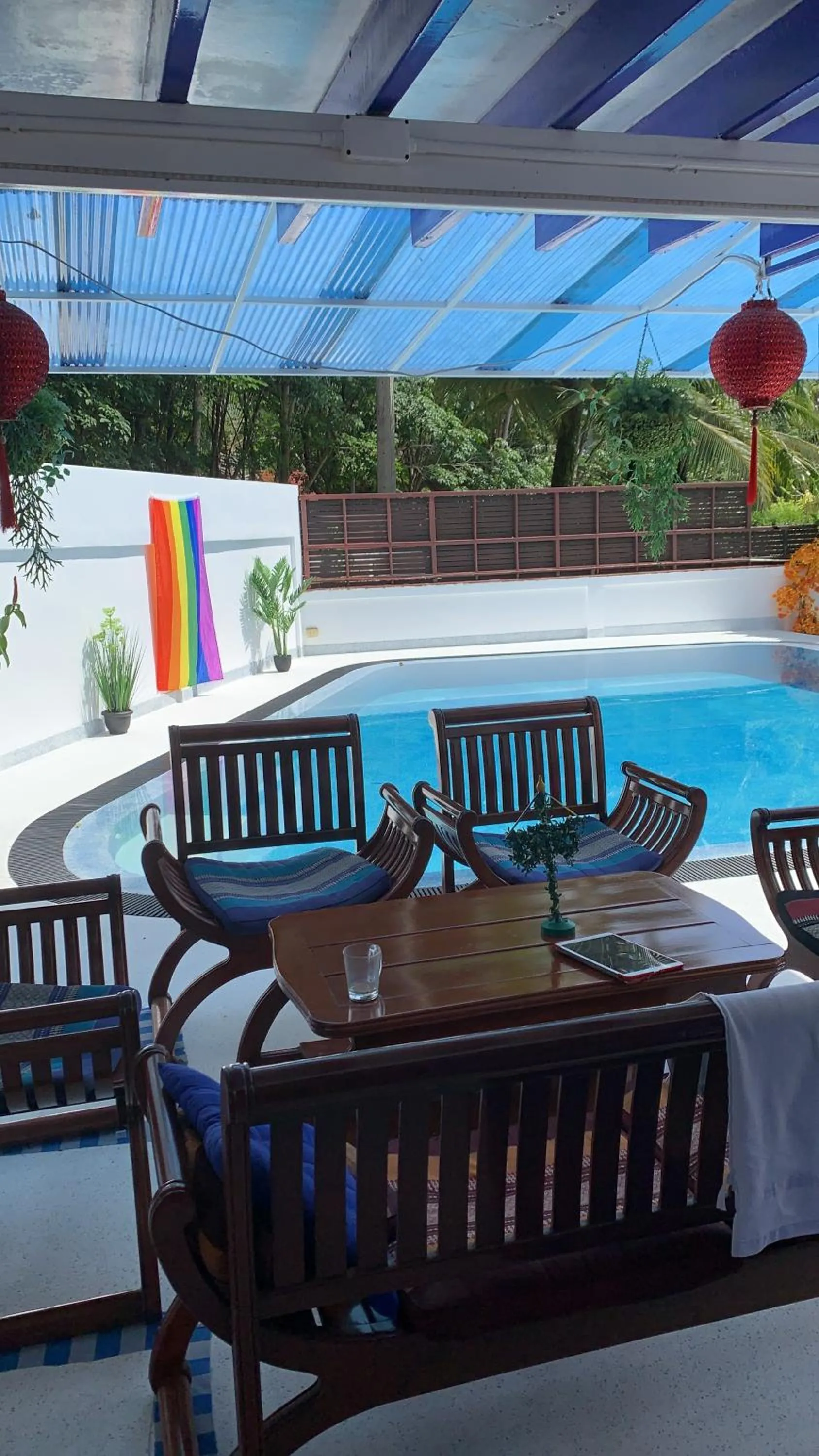 Swimming pool in Phuket Gay Homestay