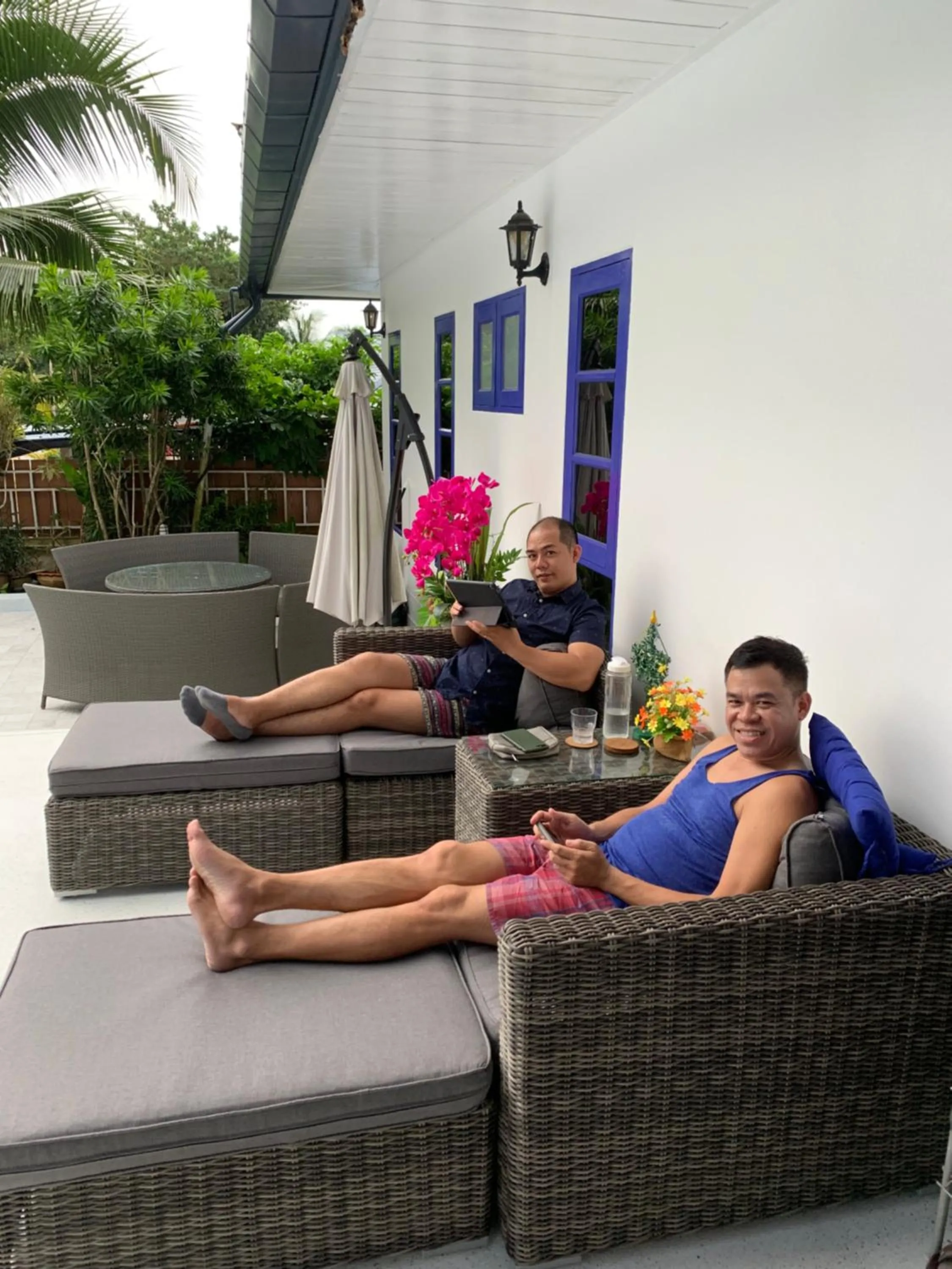 Swimming pool in Phuket Gay Homestay
