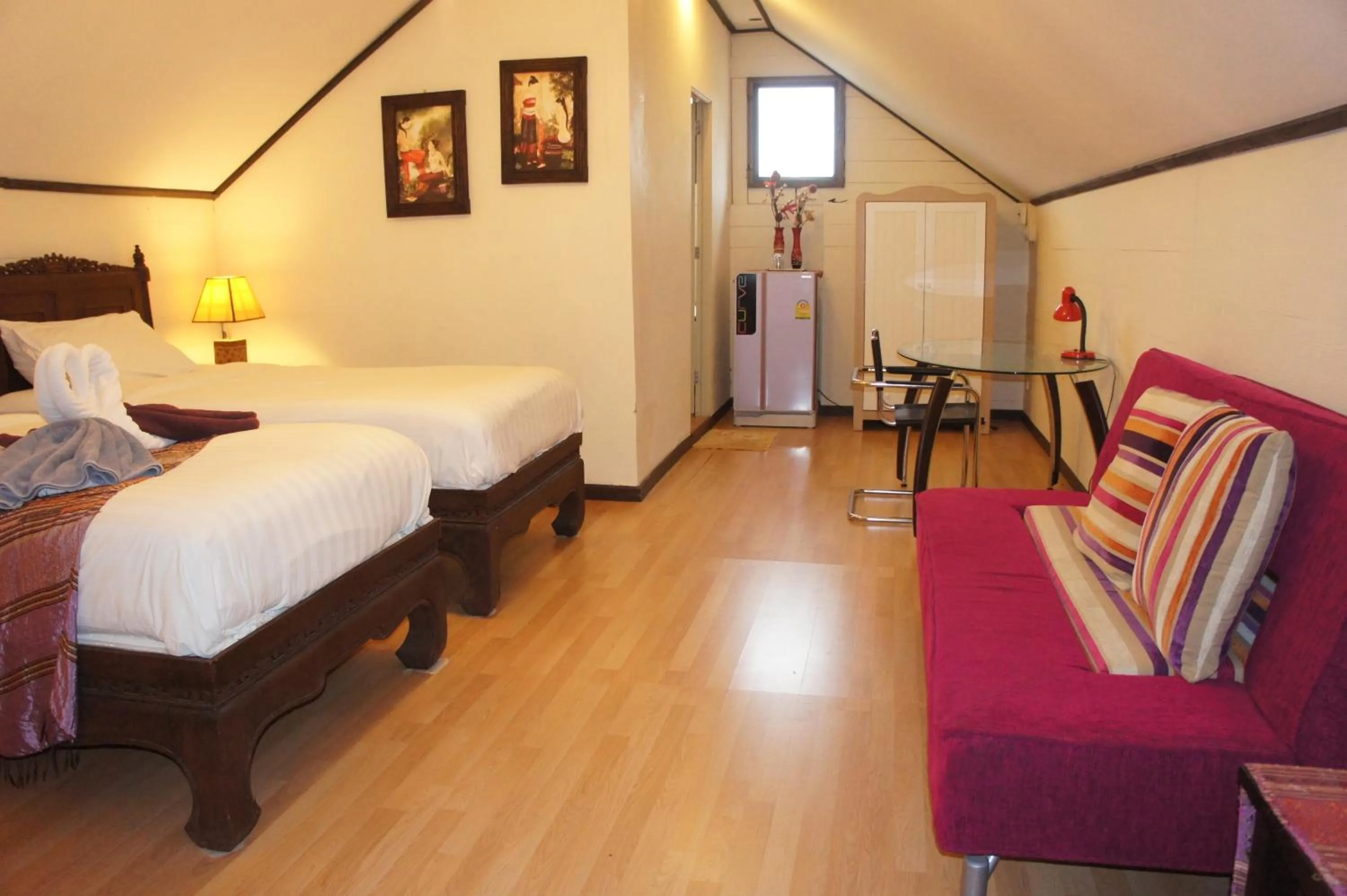 Photo of the whole room, Bed in Phuket Gay Homestay