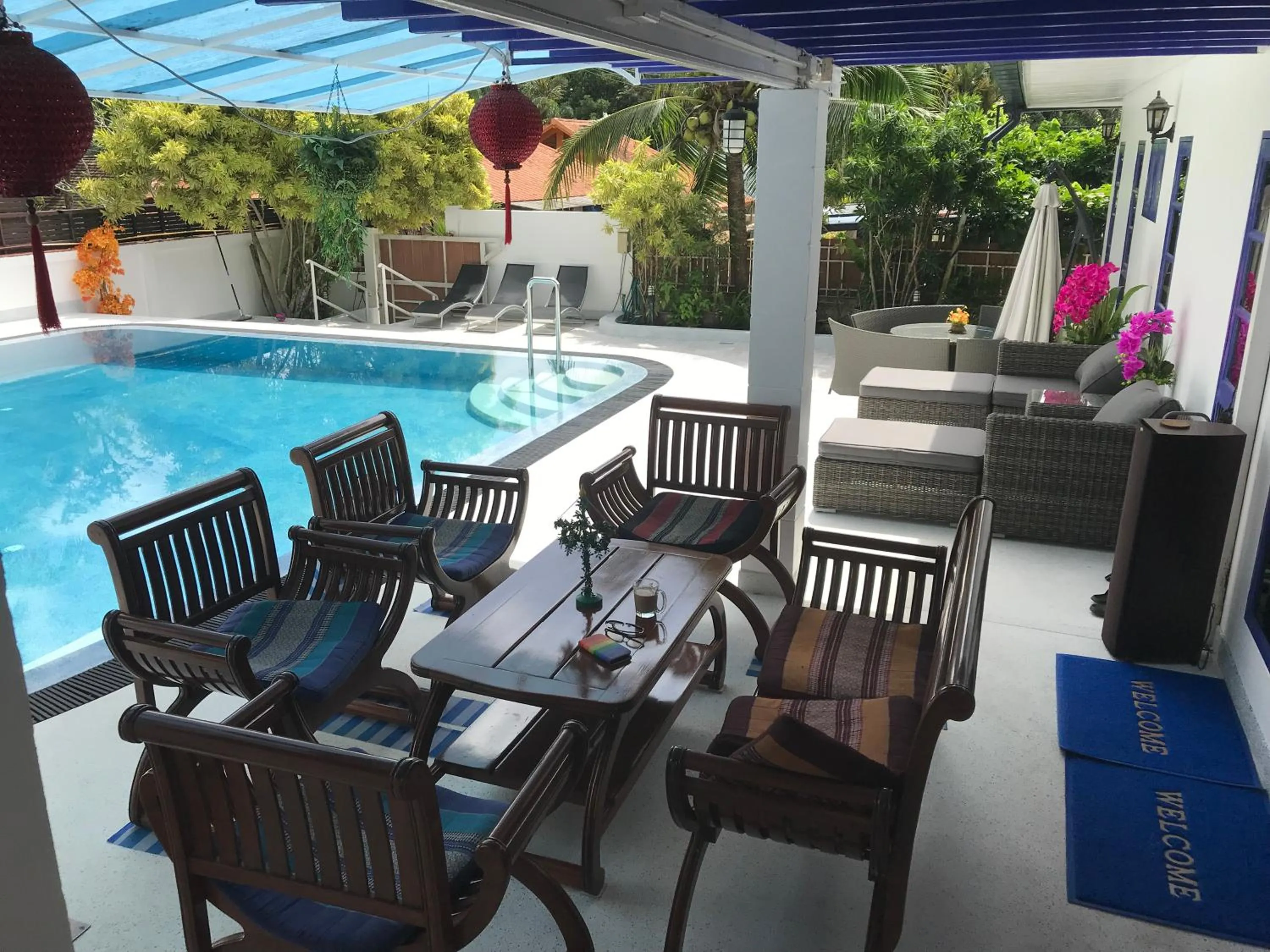 Swimming pool in Phuket Gay Homestay