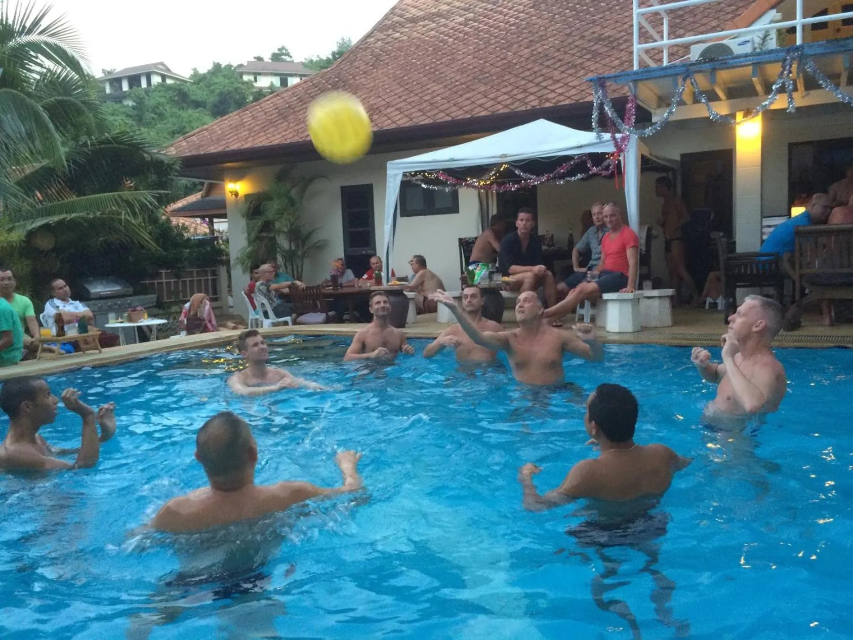 Swimming pool in Phuket Gay Homestay