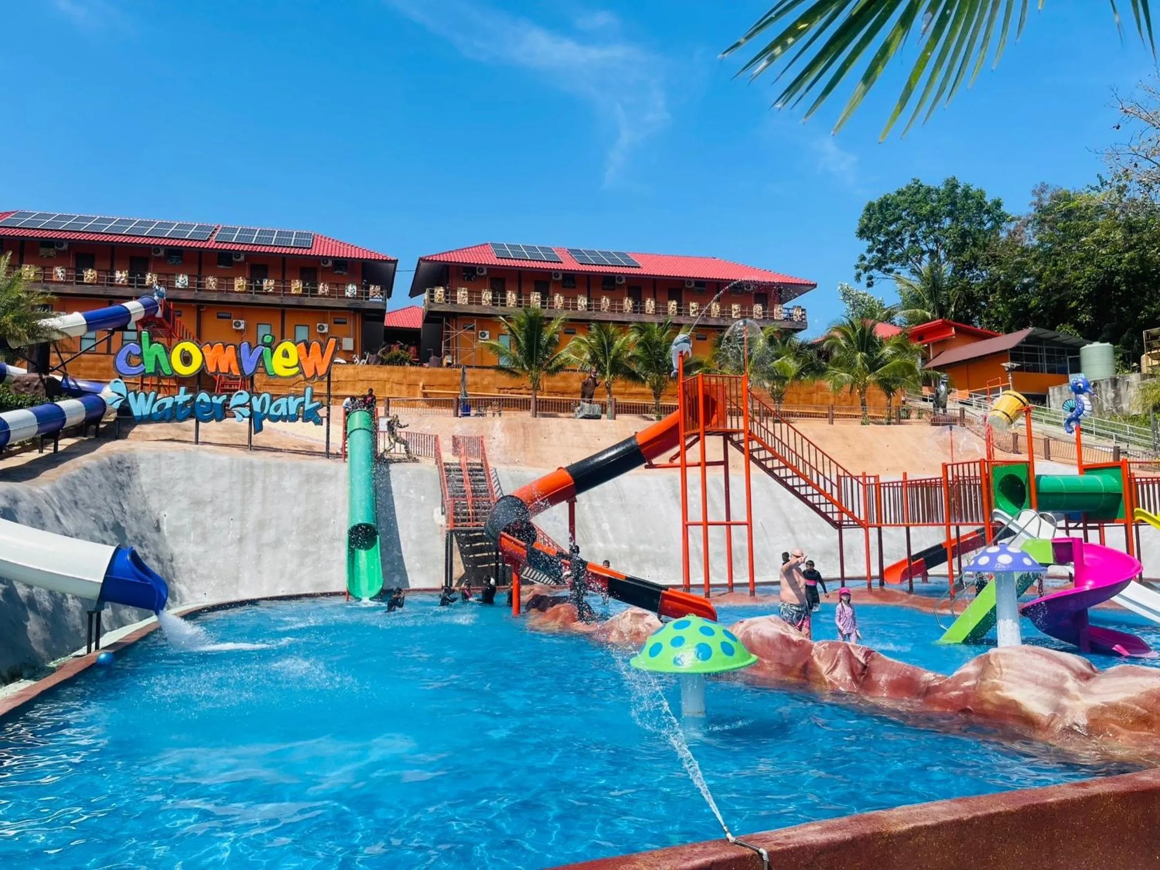 Children play ground in Chomview Resort