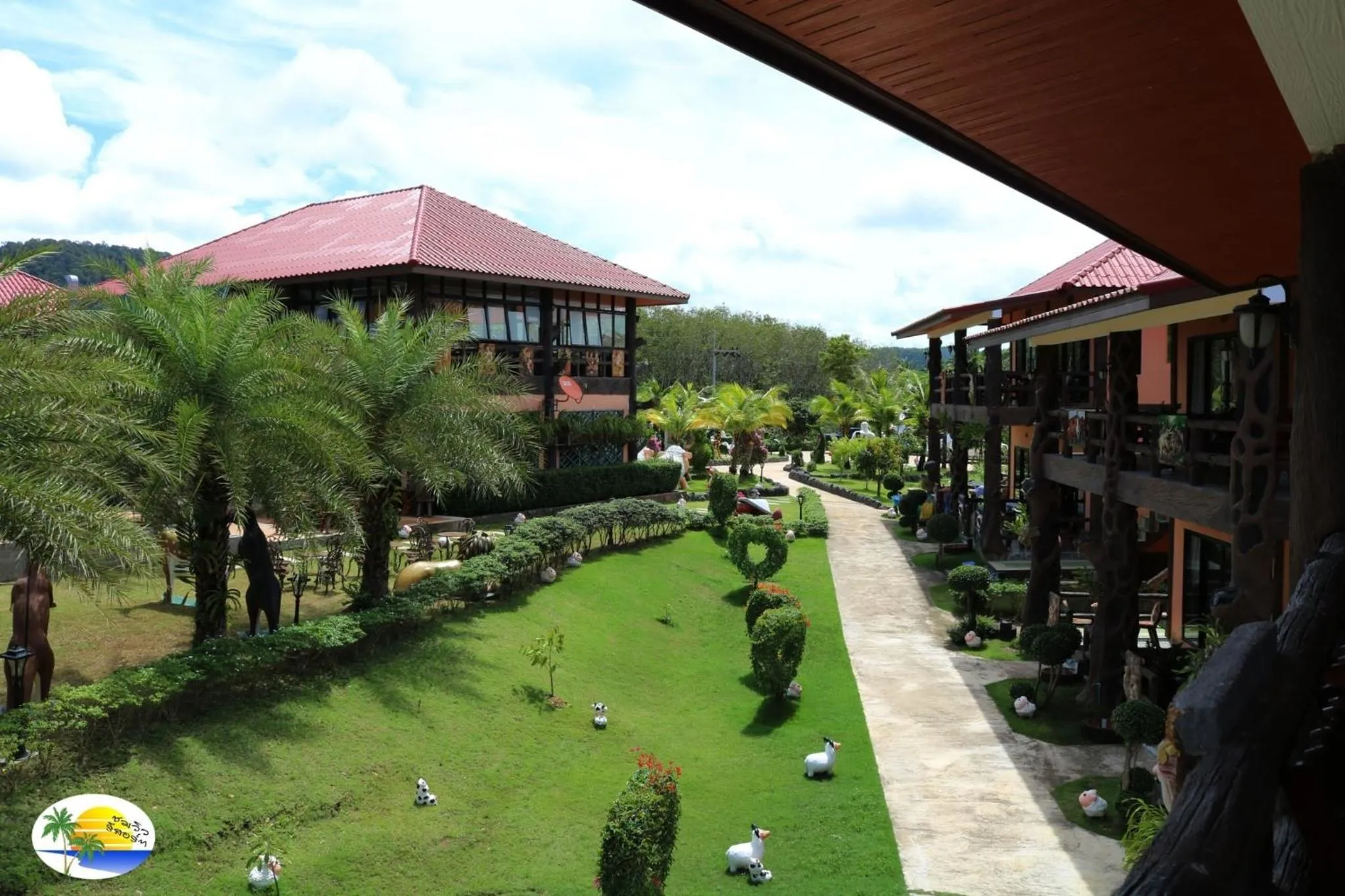 Natural landscape in Chomview Resort