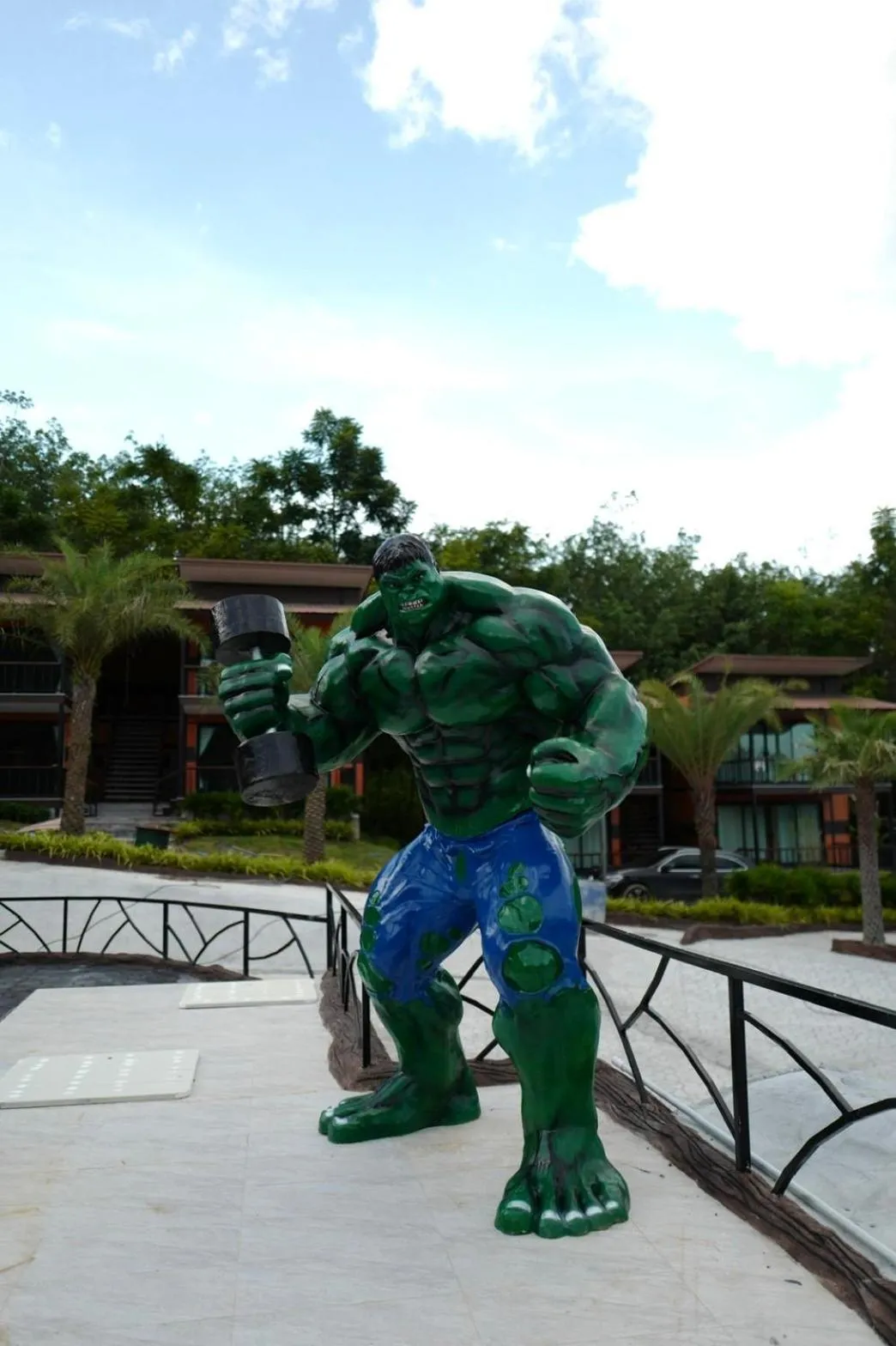 Decorative detail in Chomview Resort