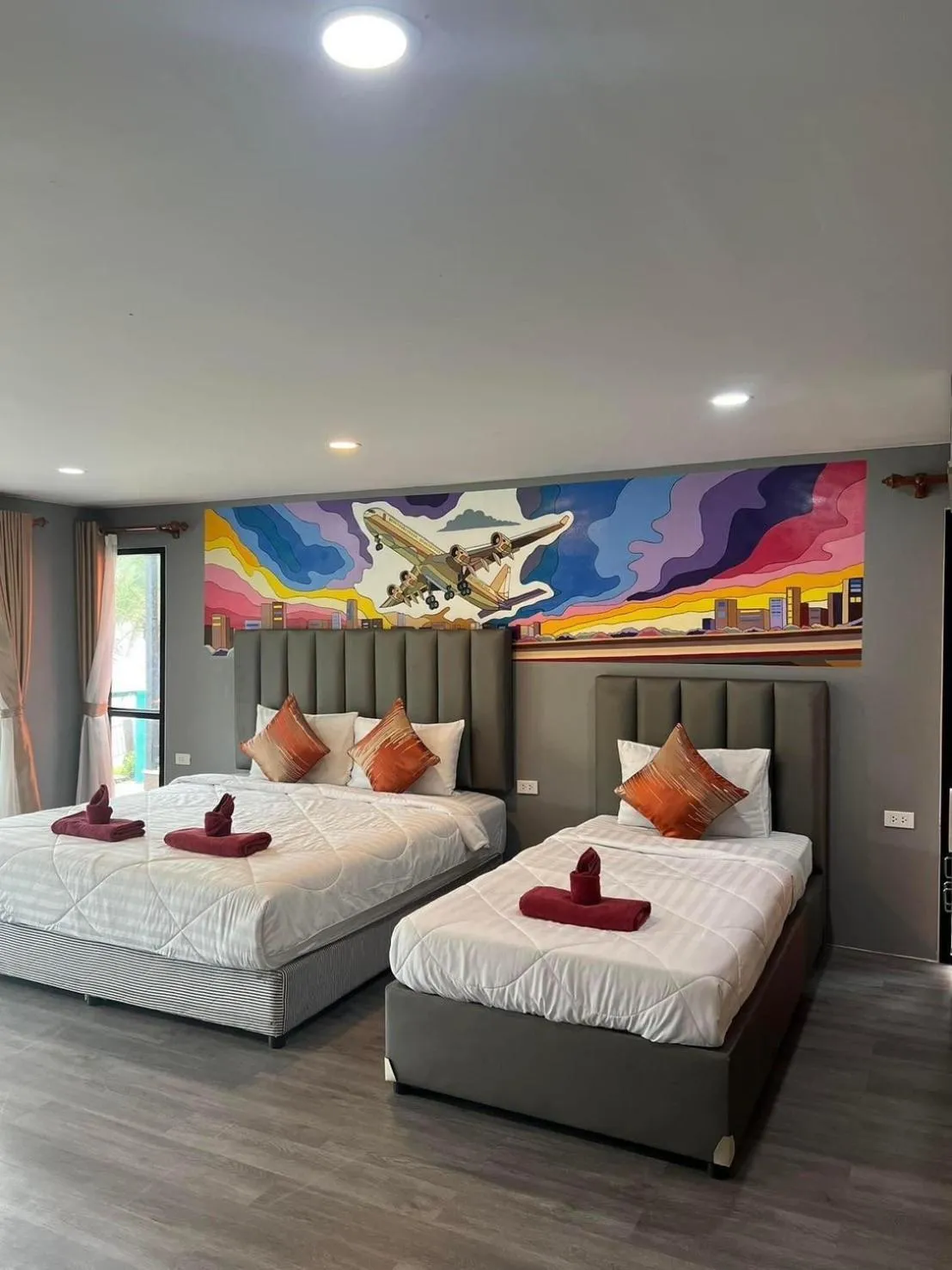 Bed in Chomview Resort