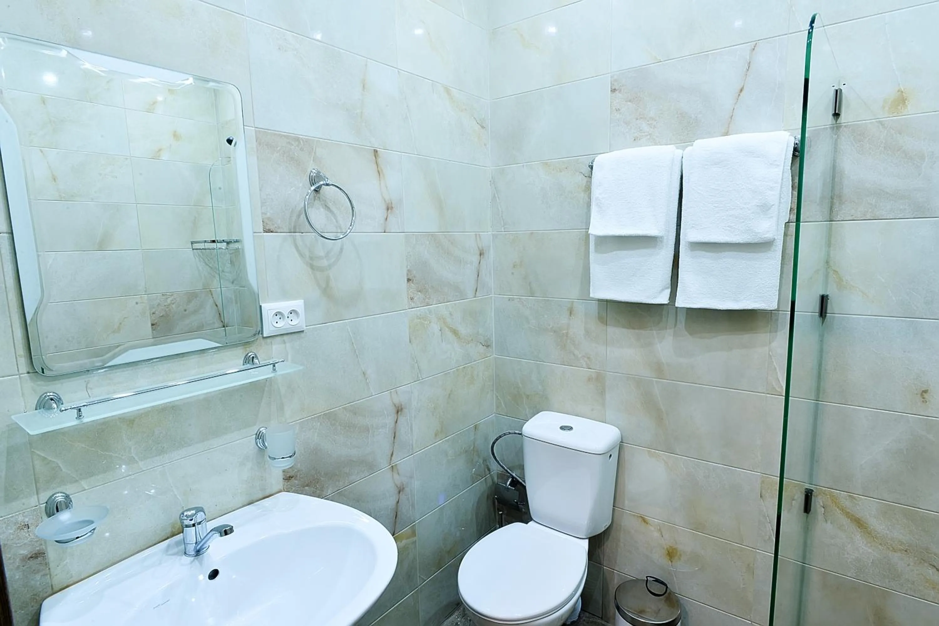 Bathroom in MGK Hotel