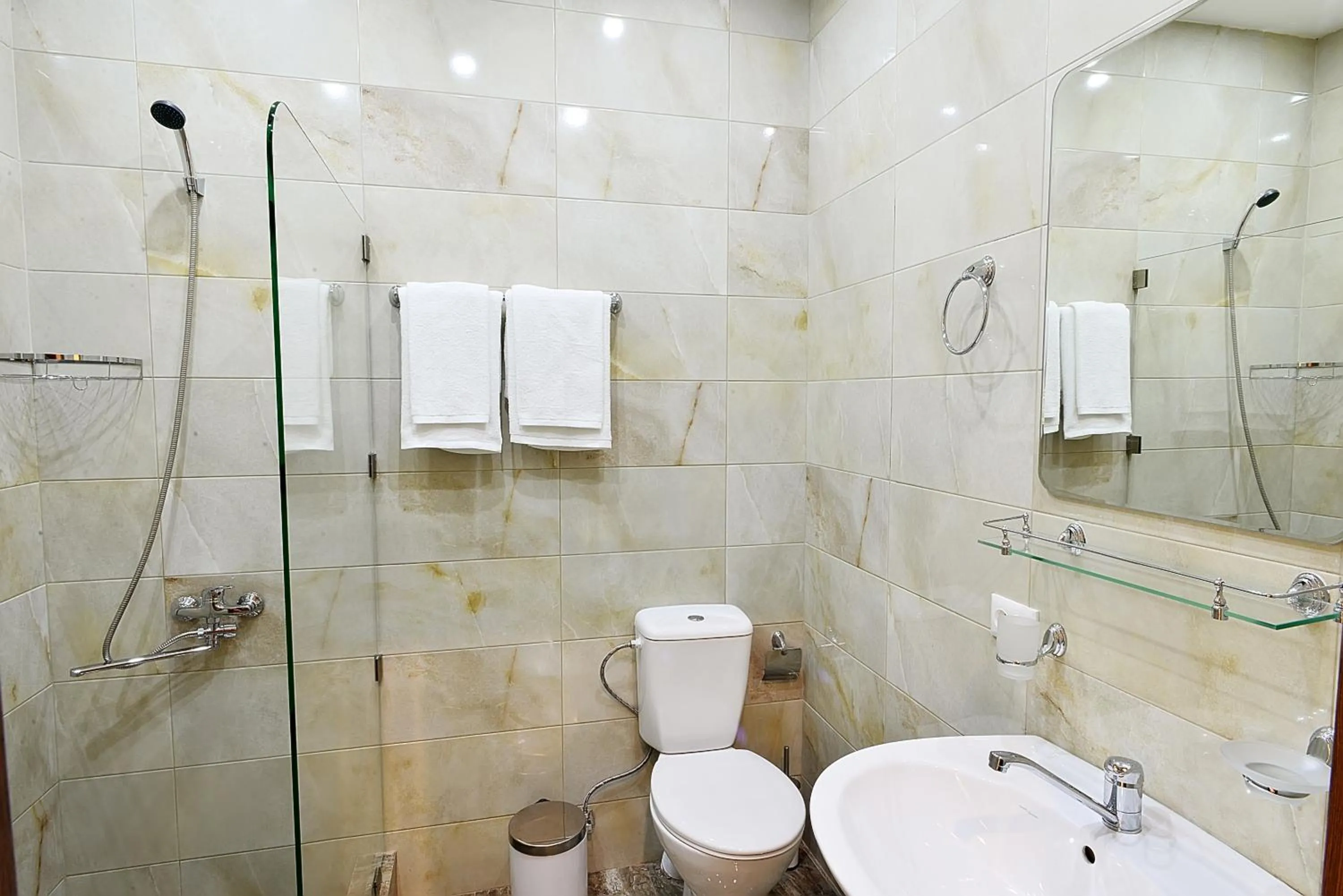 Bathroom in MGK Hotel