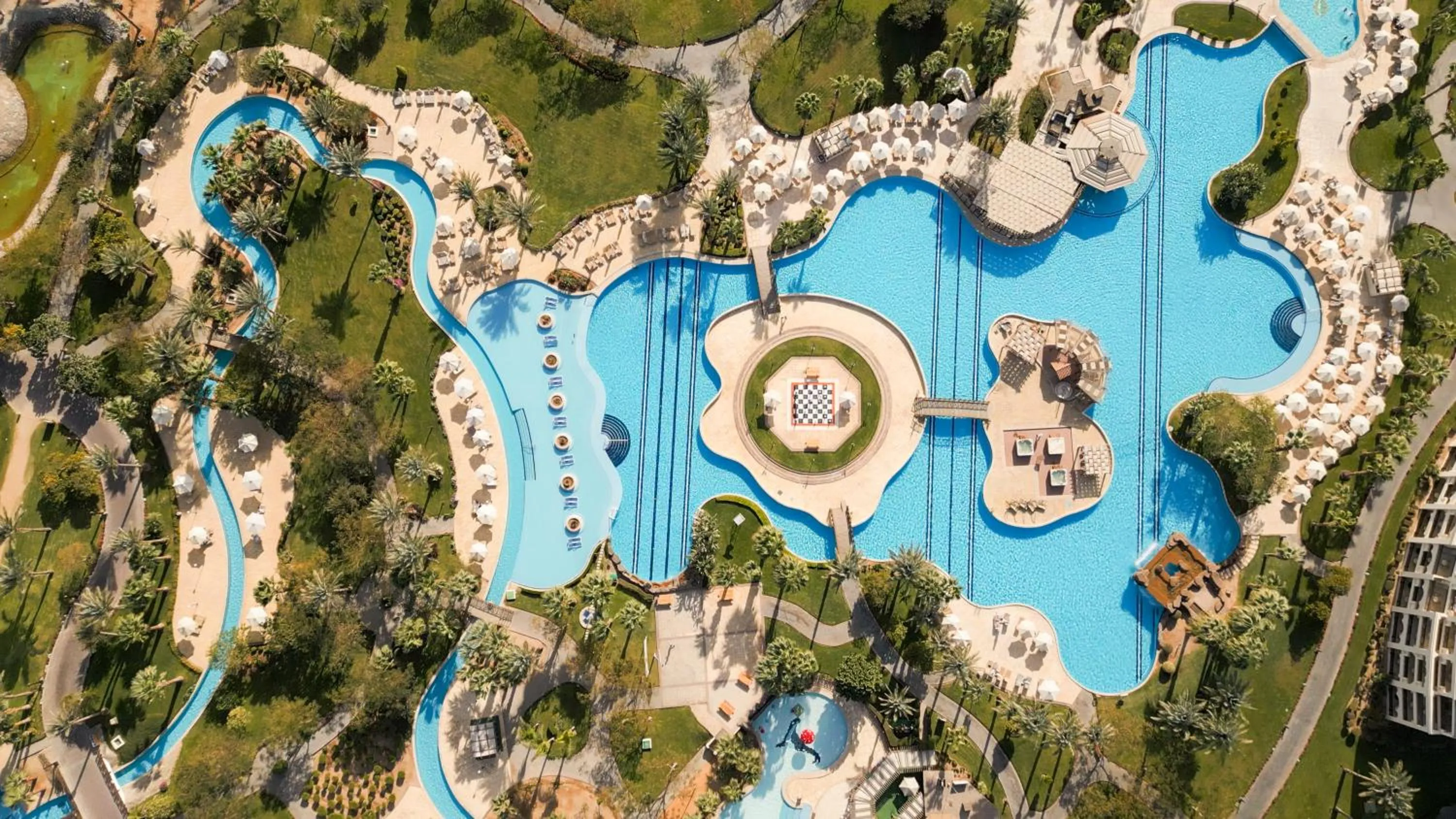 Bird's eye view in Steigenberger Aldau Beach Hotel