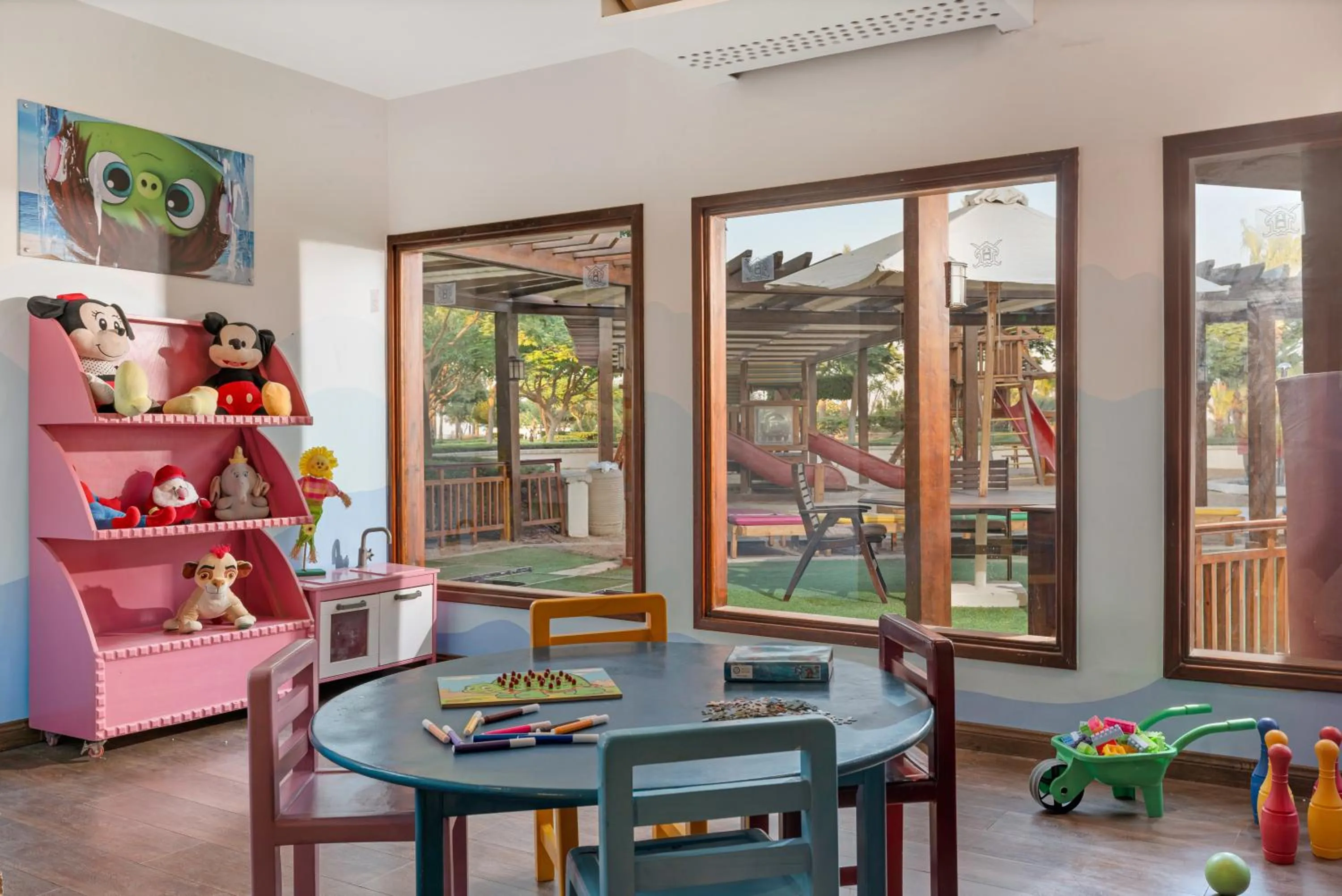 Children play ground in Steigenberger Aldau Beach Hotel