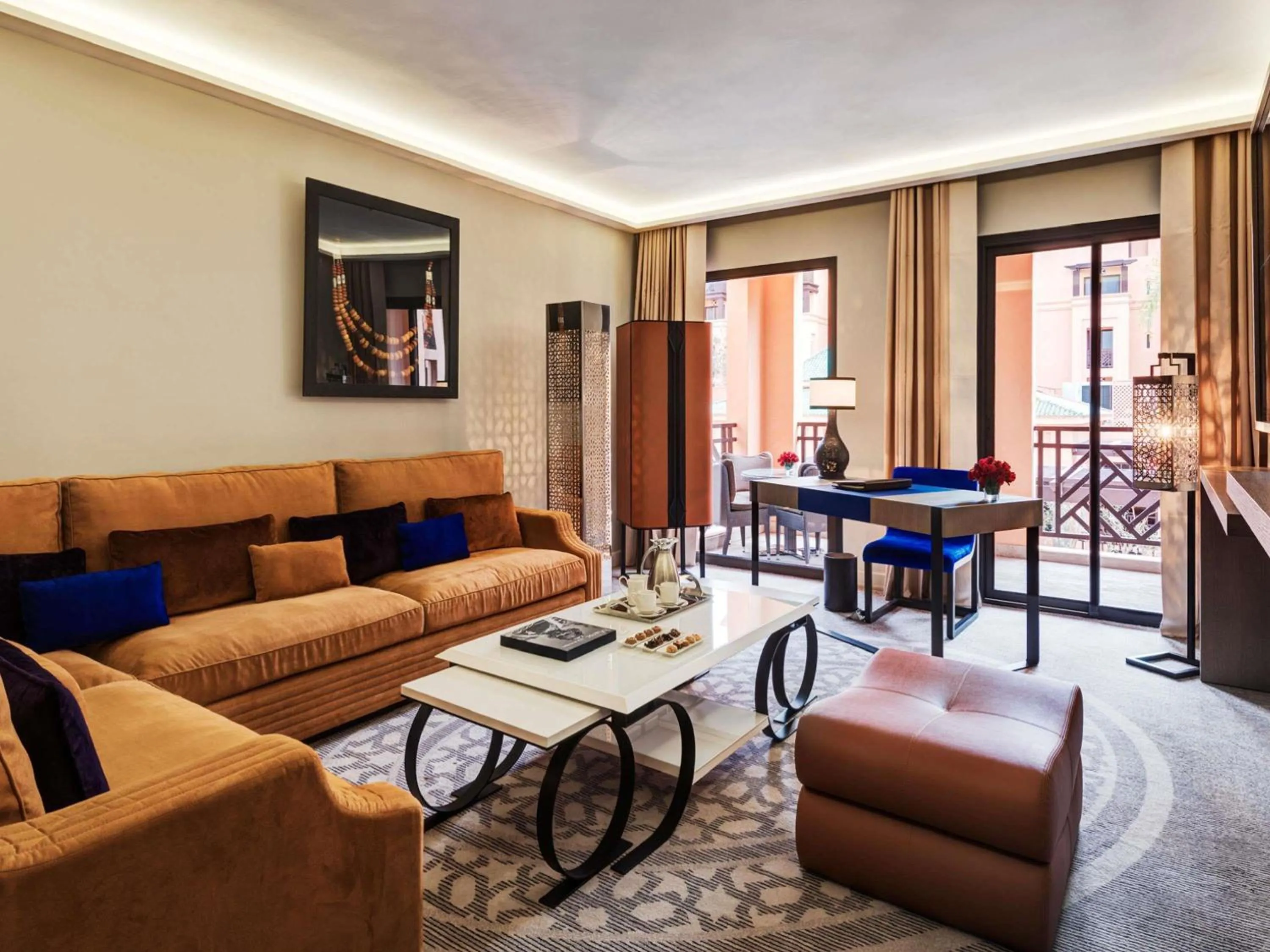 Bedroom in Mövenpick Hotel Mansour Eddahbi Marrakech