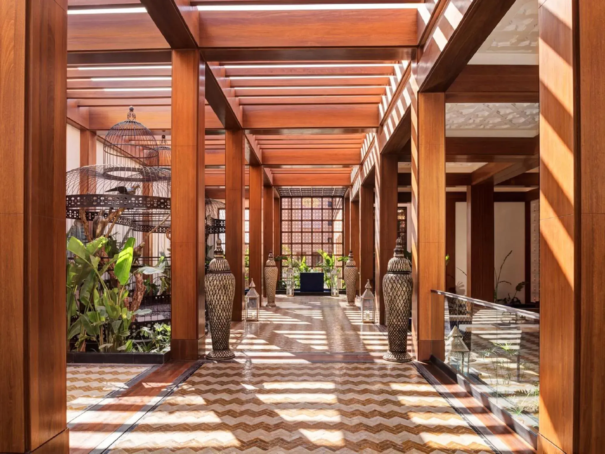 Lobby or reception in Mövenpick Hotel Mansour Eddahbi Marrakech