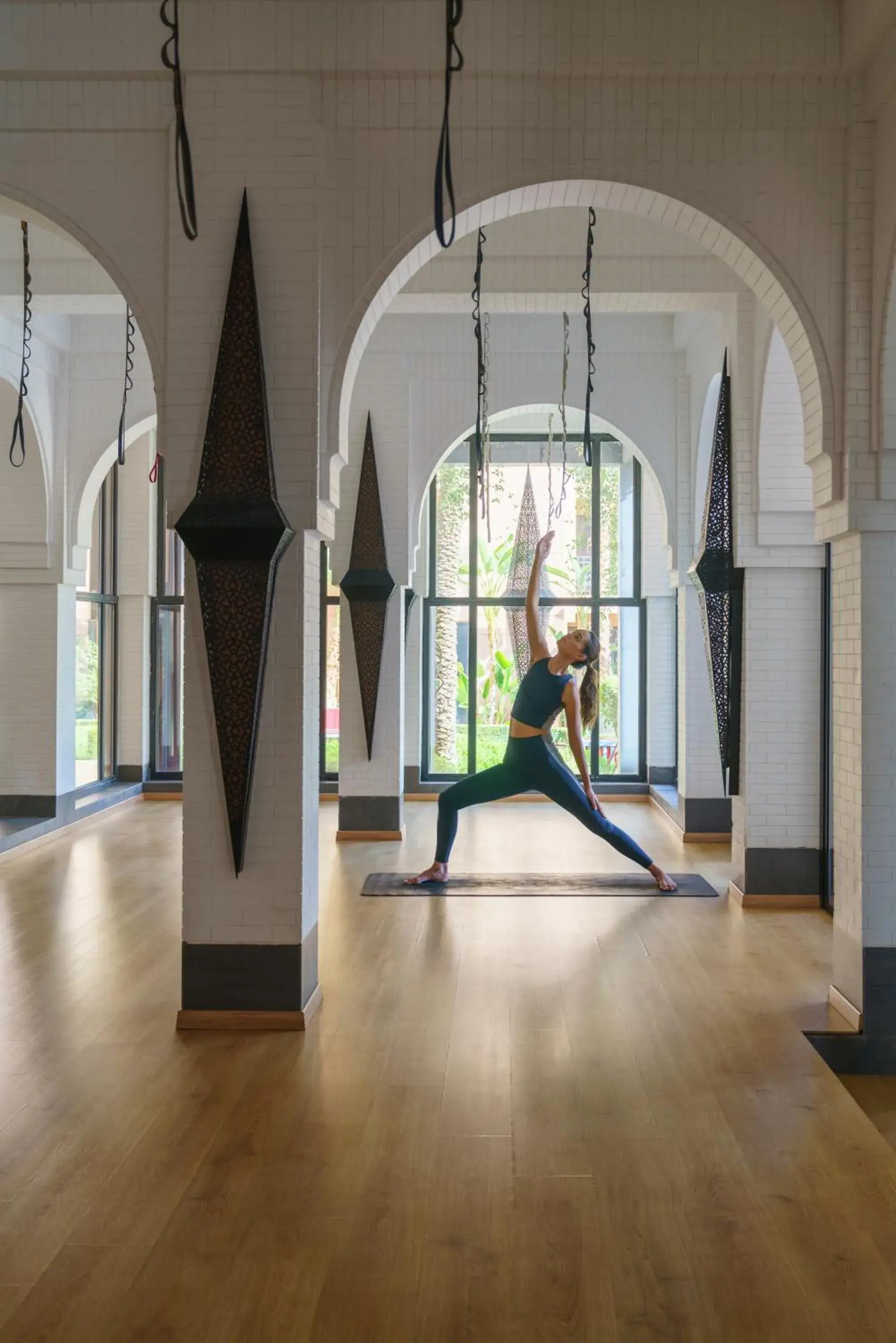 Spa and wellness centre/facilities, Fitness Center/Facilities in Mövenpick Hotel Mansour Eddahbi Marrakech