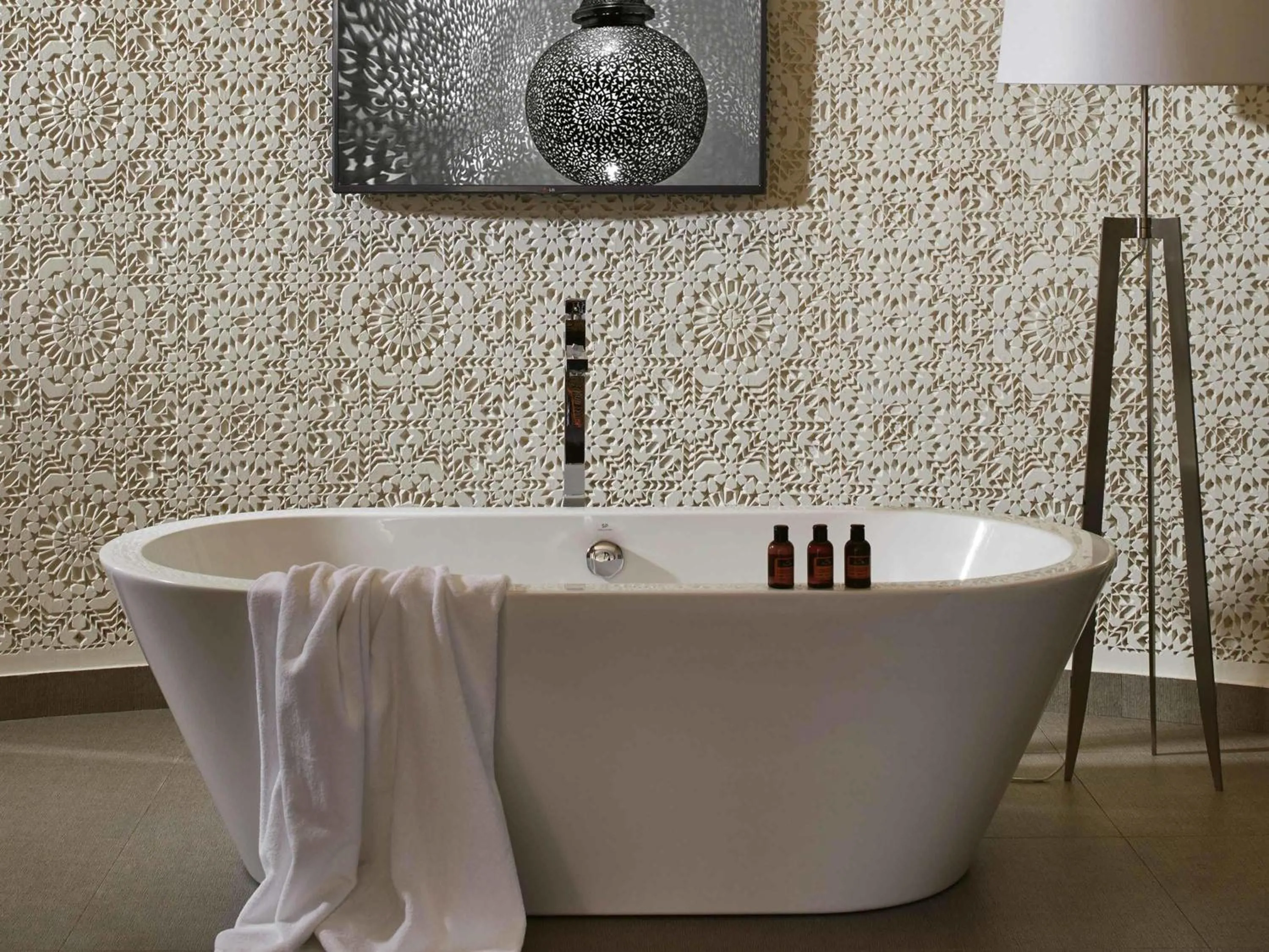 Bedroom in Mövenpick Hotel Mansour Eddahbi Marrakech