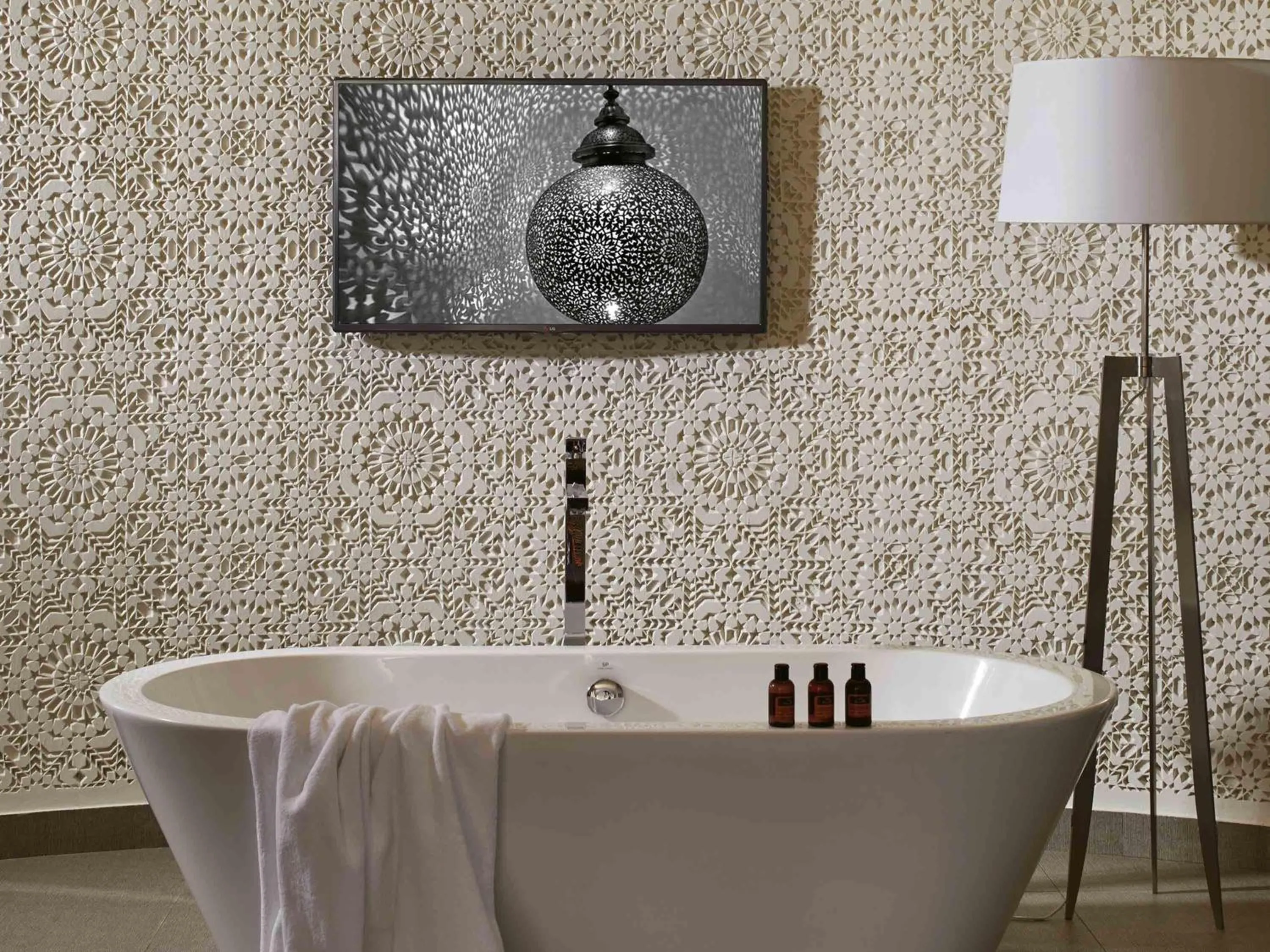 Bedroom in Mövenpick Hotel Mansour Eddahbi Marrakech