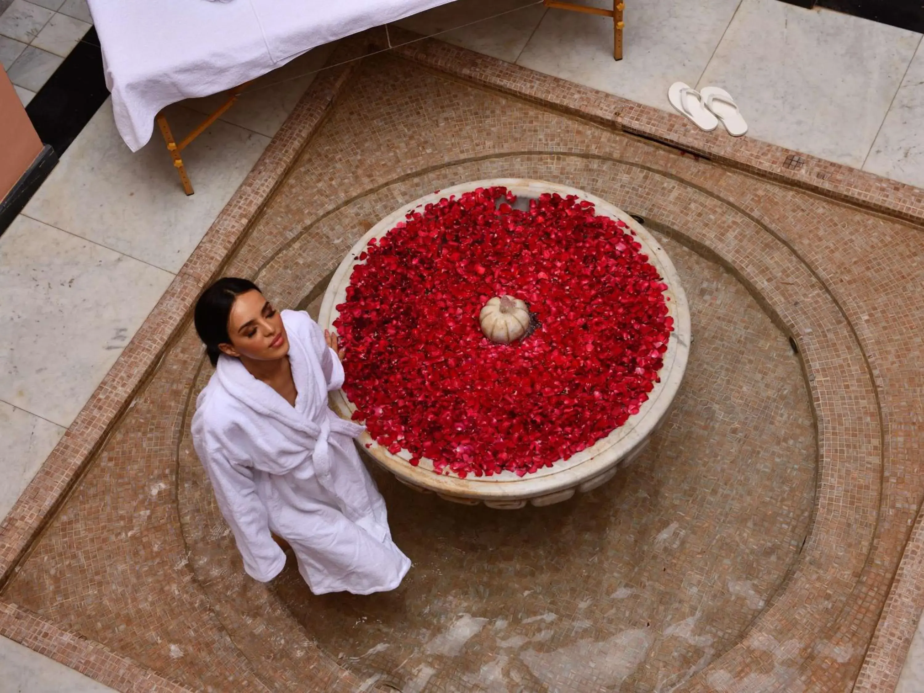 Spa and wellness centre/facilities in Mövenpick Hotel Mansour Eddahbi Marrakech