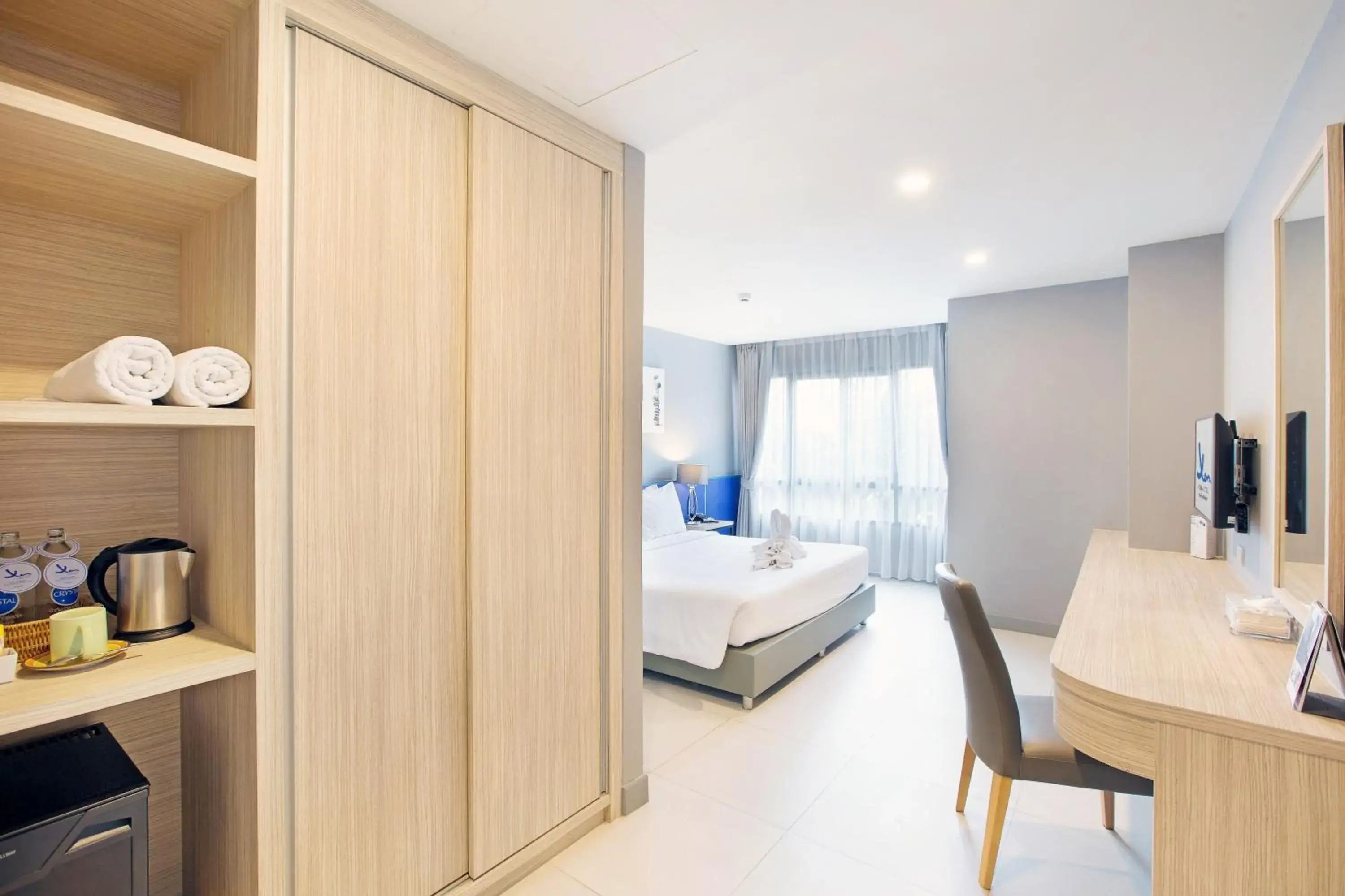 Toilet, Bed in Xen Hotel Nakhon Pathom - SHA PLUS Toilet, Bed in Xen Hotel Nakhon Pathom - SHA PLUS