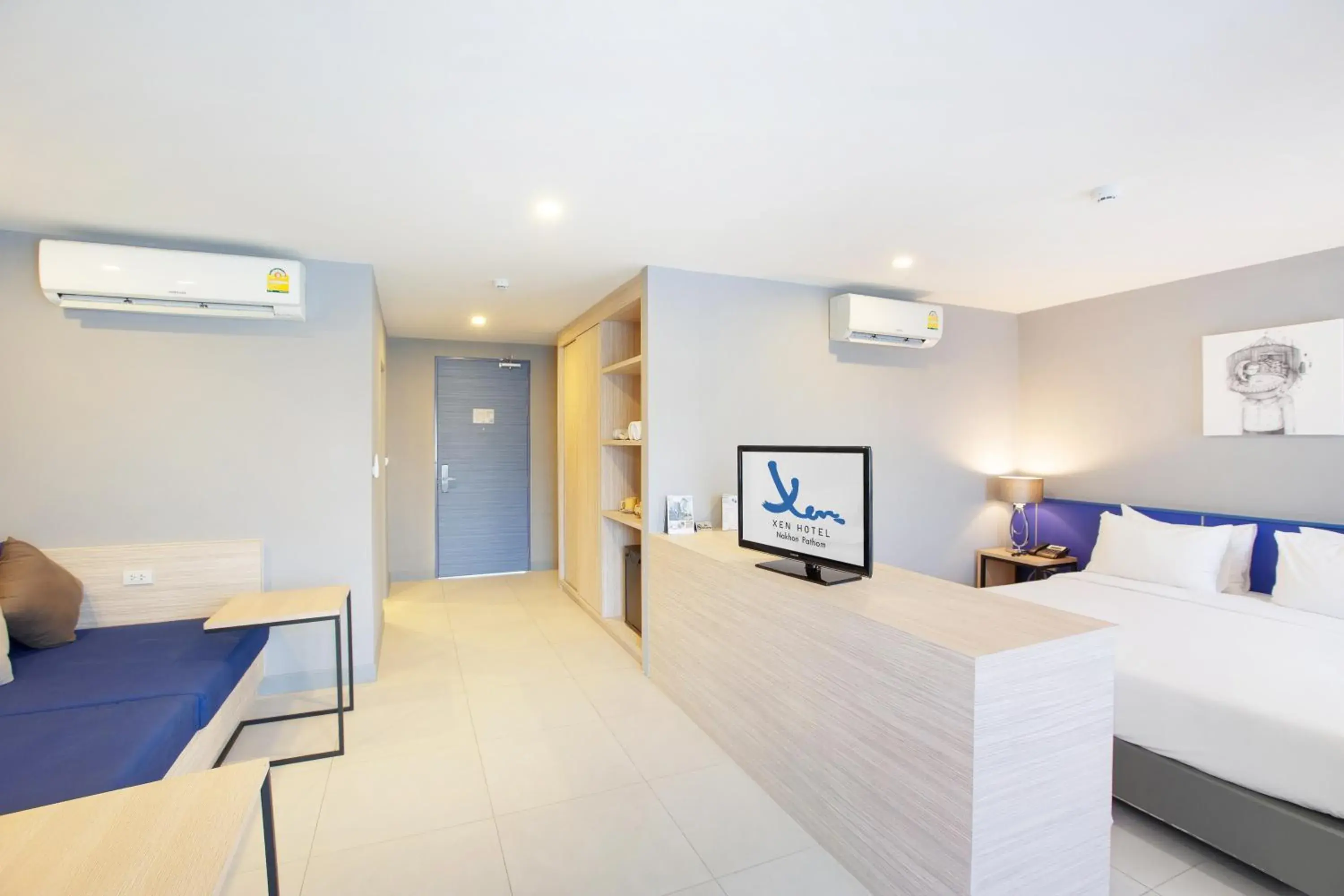 View (from property/room), Bed in Xen Hotel Nakhon Pathom - SHA PLUS View (from property/room), Bed in Xen Hotel Nakhon Pathom - SHA PLUS