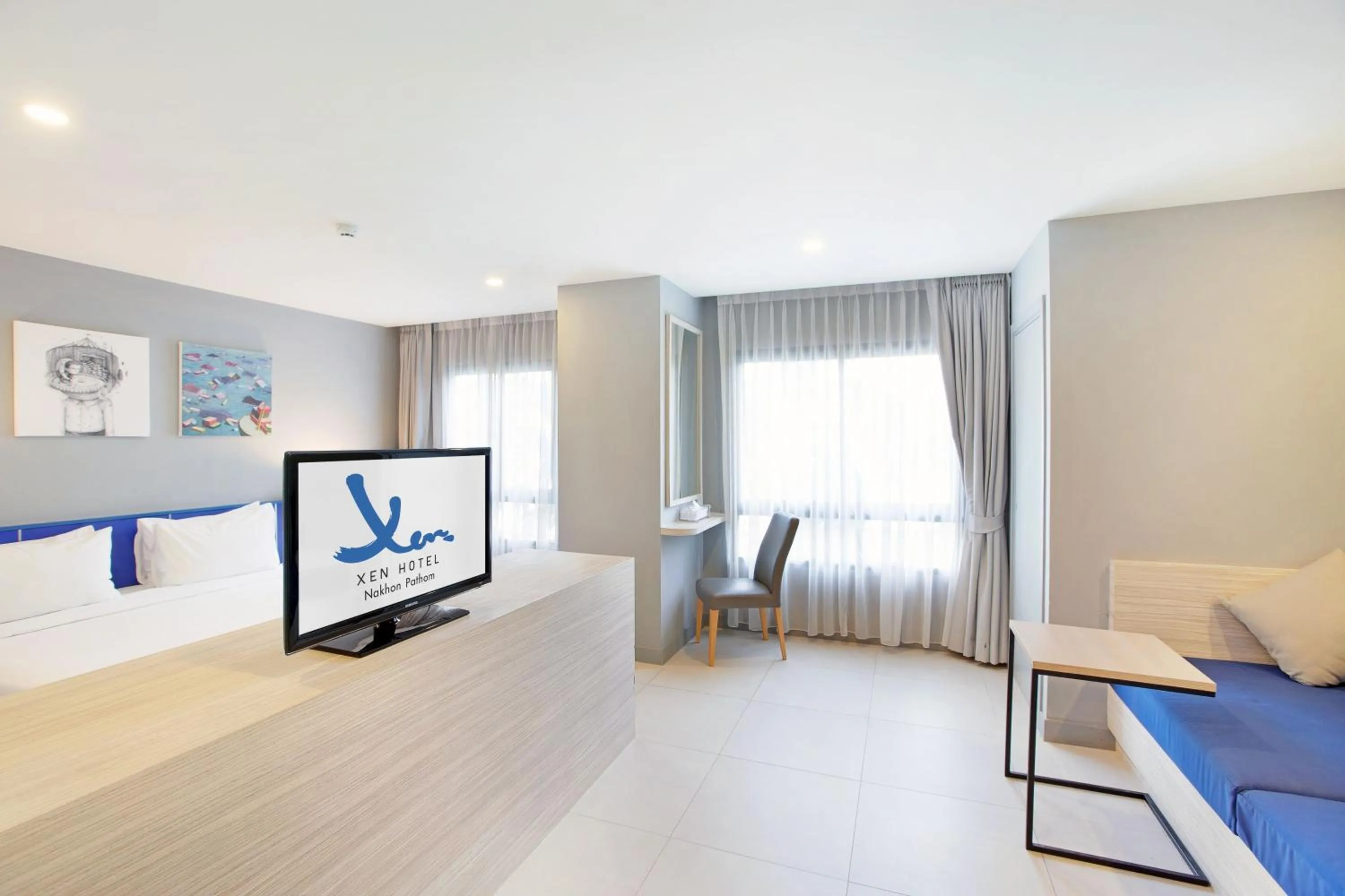 Toilet, Bed in Xen Hotel Nakhon Pathom - SHA PLUS