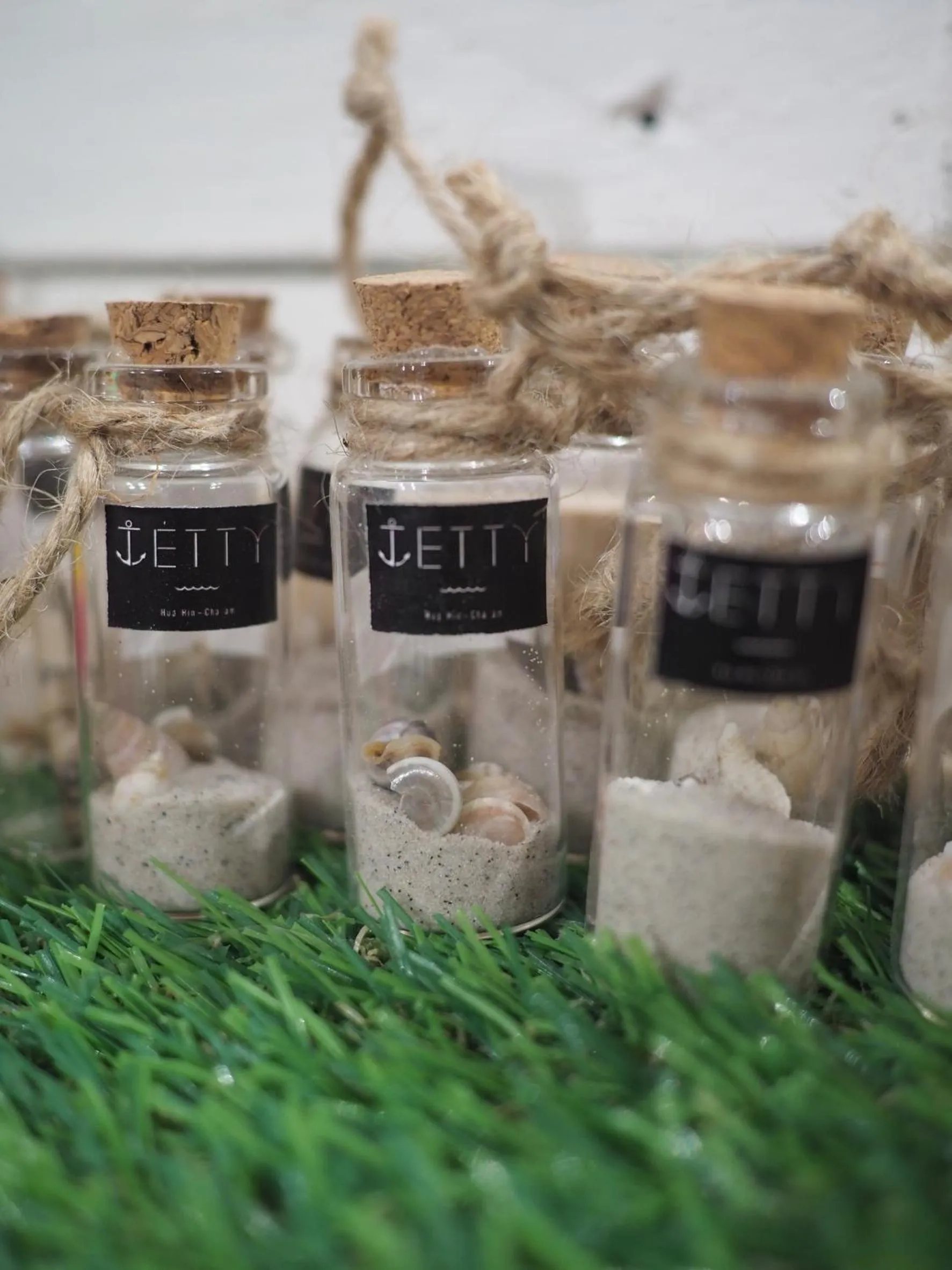 Decorative detail in Jetty Huahin Hostel