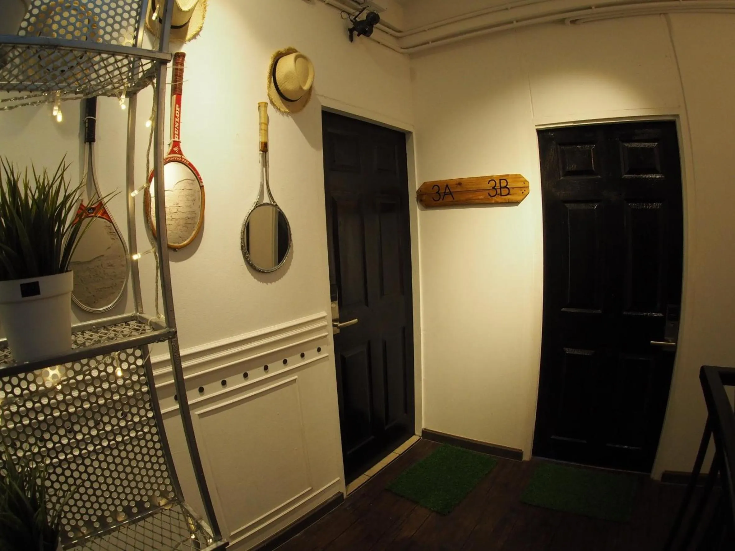 Decorative detail in Jetty Huahin Hostel