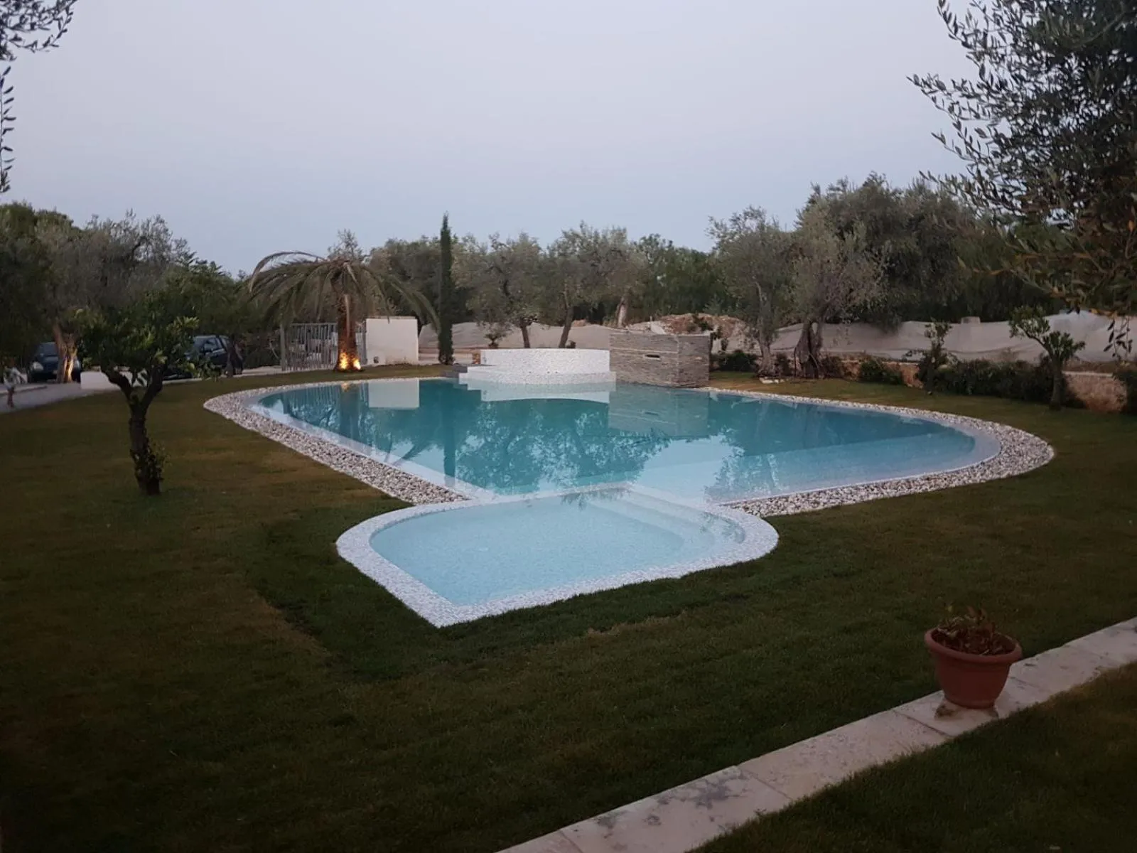 Swimming pool in Hotel Torre Santamaria Resort