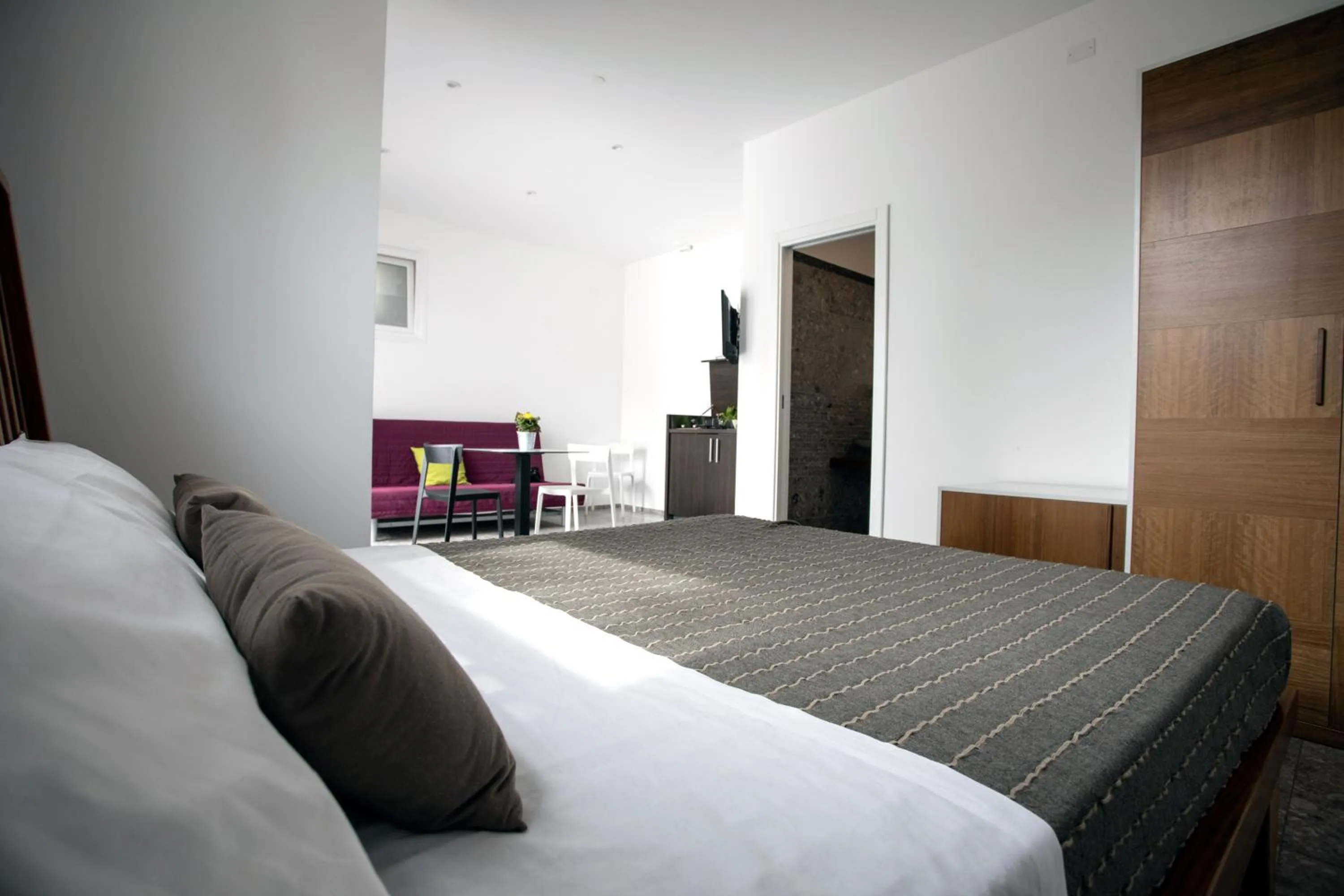 Bed in Hotel Torre Santamaria Resort