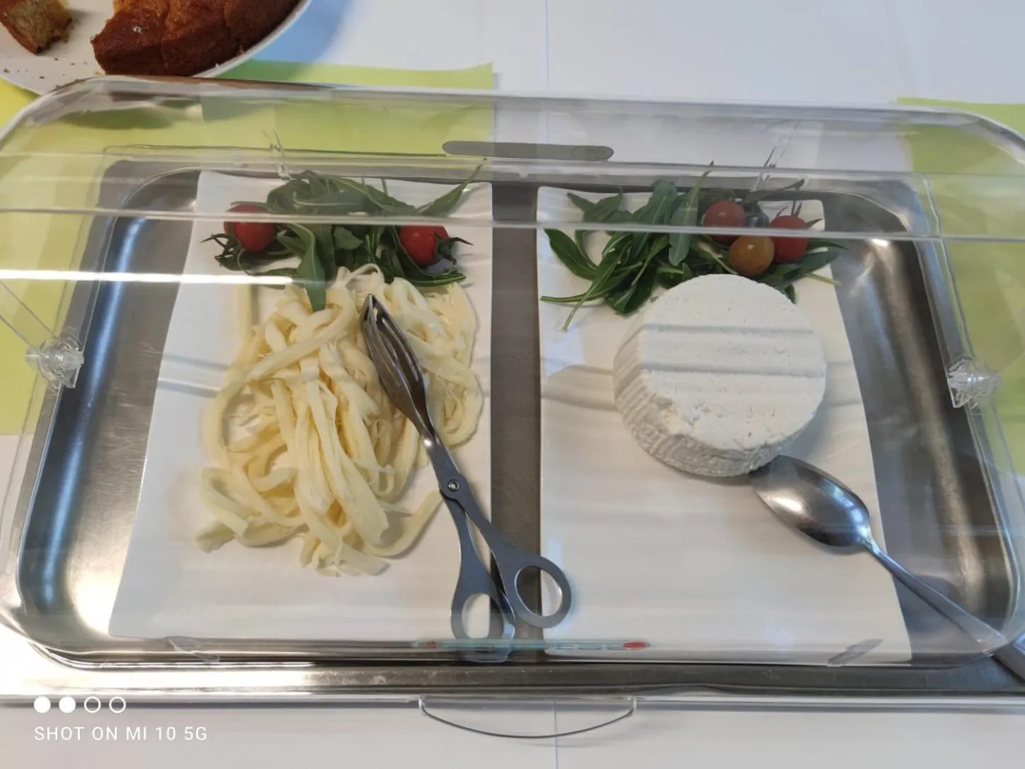 Continental breakfast in Hotel Torre Santamaria Resort