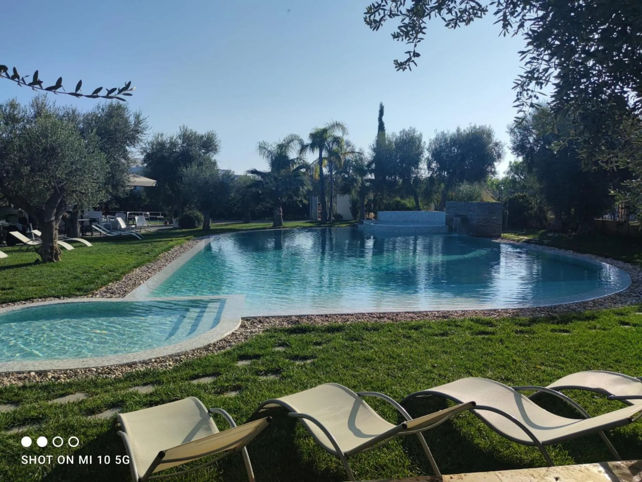 Swimming pool in Hotel Torre Santamaria Resort