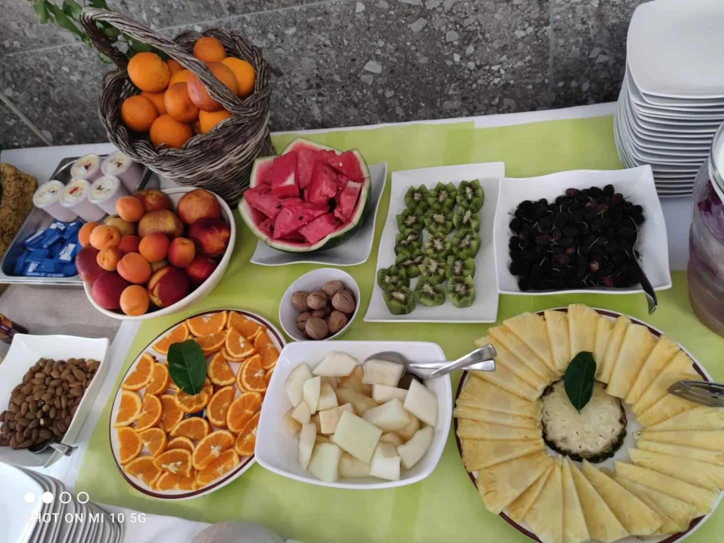 Breakfast in Hotel Torre Santamaria Resort