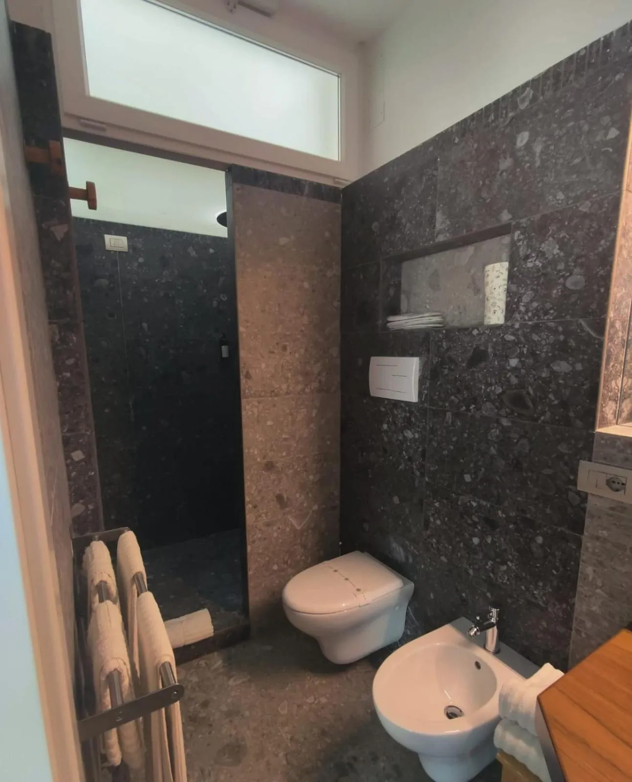 Toilet in Hotel Torre Santamaria Resort