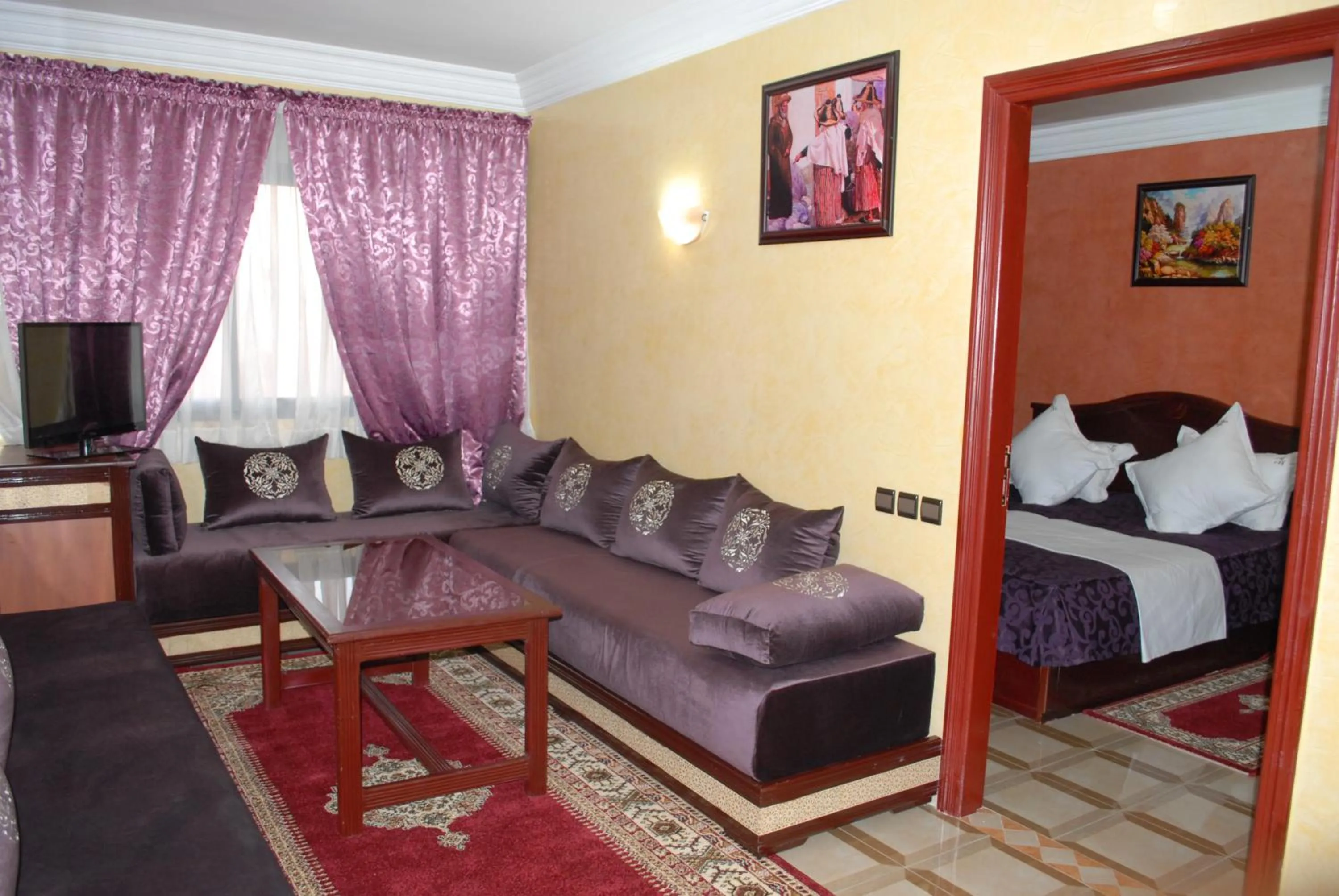 Living room in Appart Hotel Les Ambassadeurs