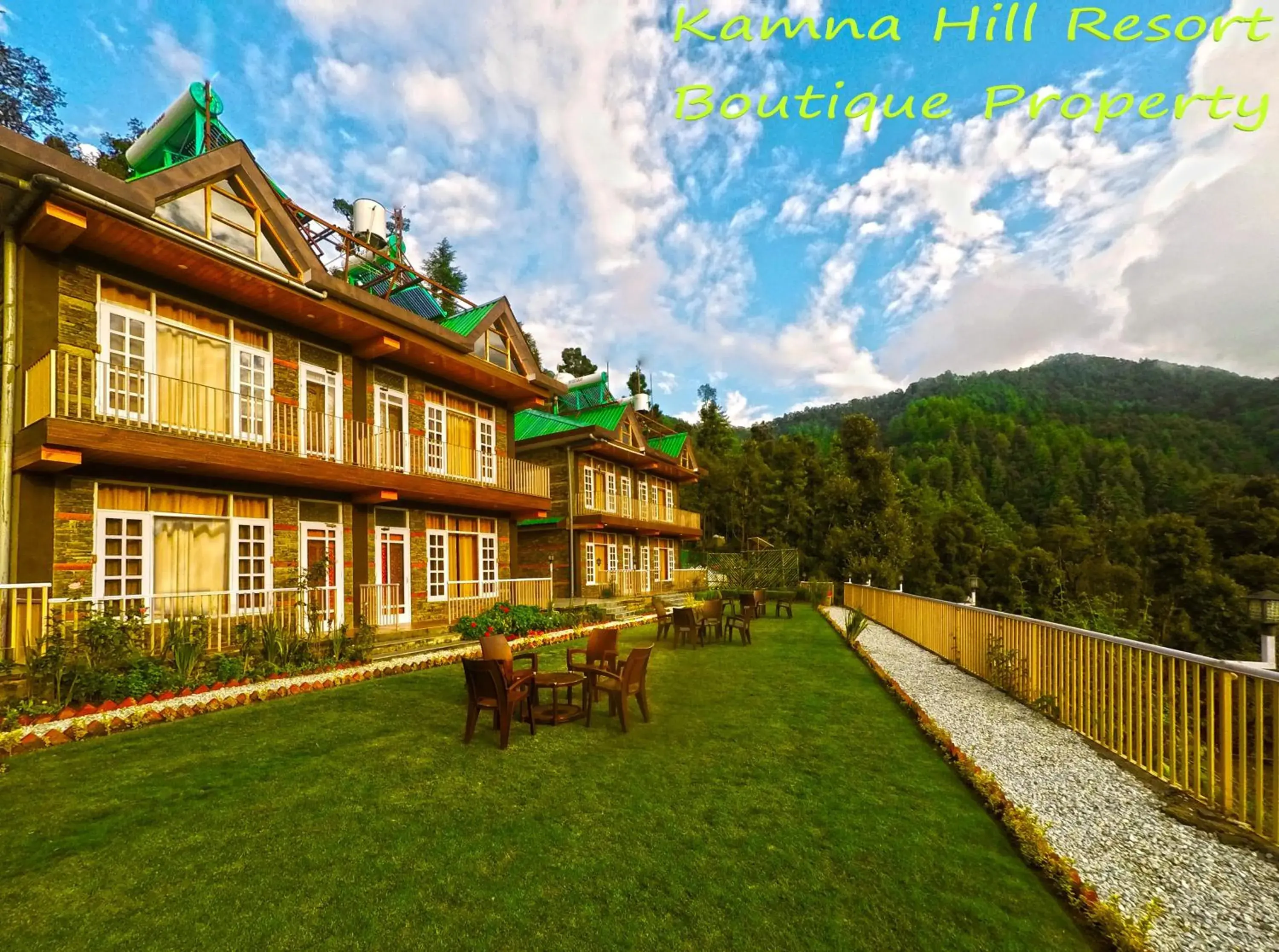 Mountain view in KAMNA HILL RESORT a Boutique cottages Mountain view in KAMNA HILL RESORT a Boutique cottages