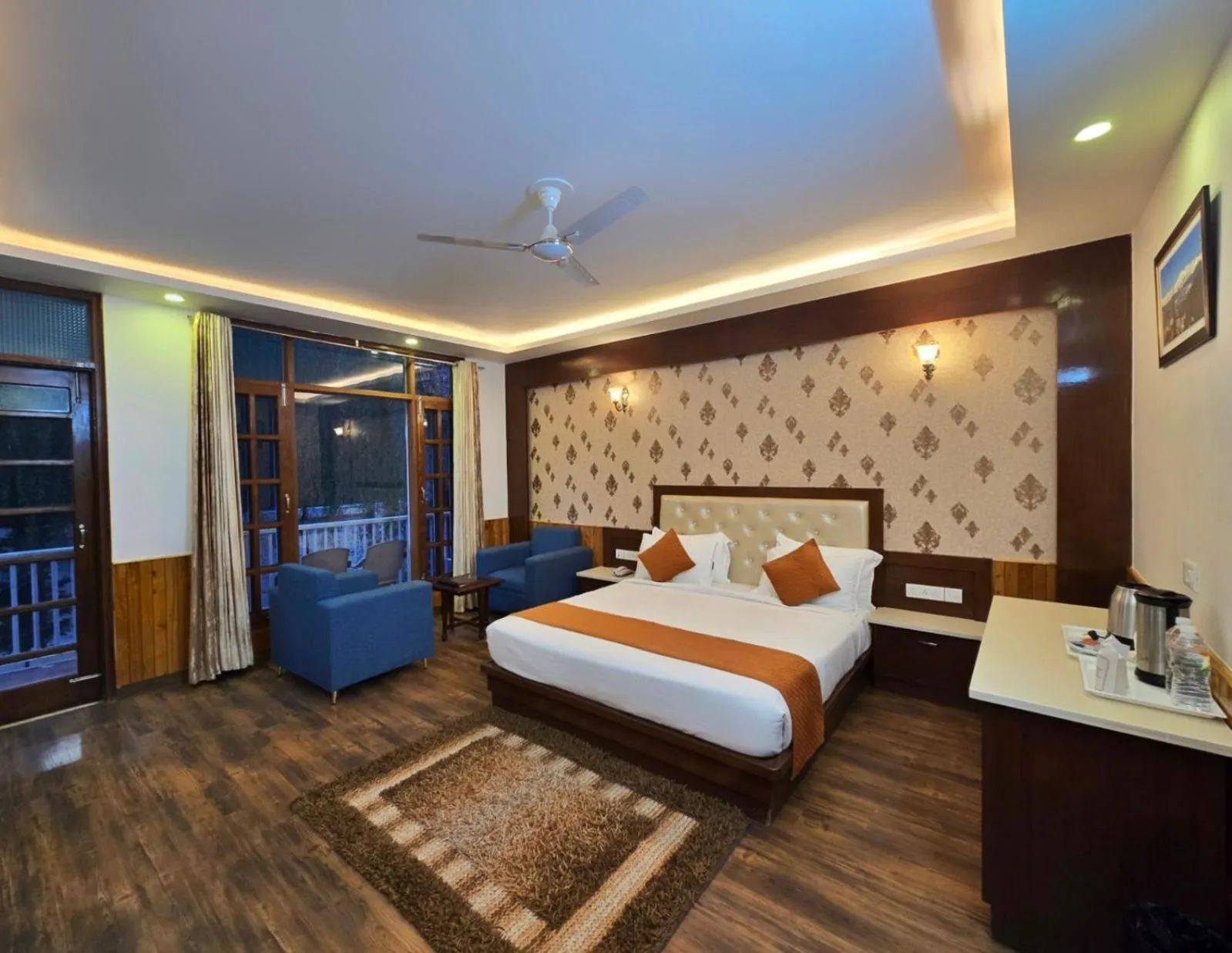 Bed in KAMNA HILL RESORT a Boutique cottages