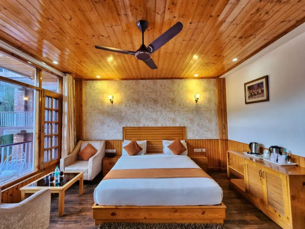 Bed in KAMNA HILL RESORT a Boutique cottages Bed in KAMNA HILL RESORT a Boutique cottages
