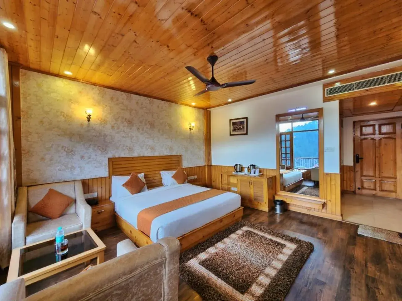 Bed in KAMNA HILL RESORT a Boutique cottages Bed in KAMNA HILL RESORT a Boutique cottages