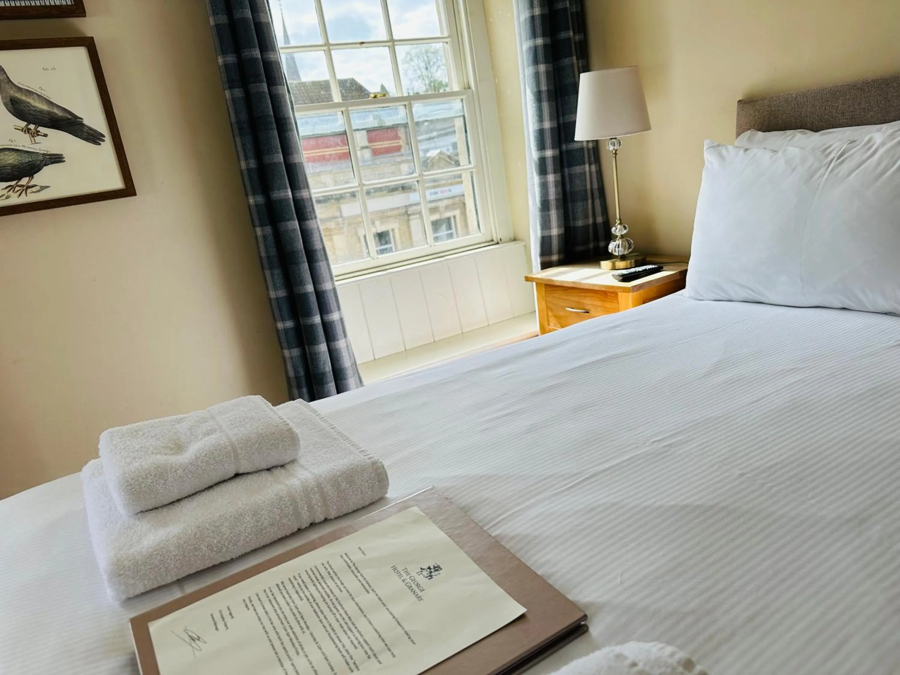 Bed in George Hotel & Granary