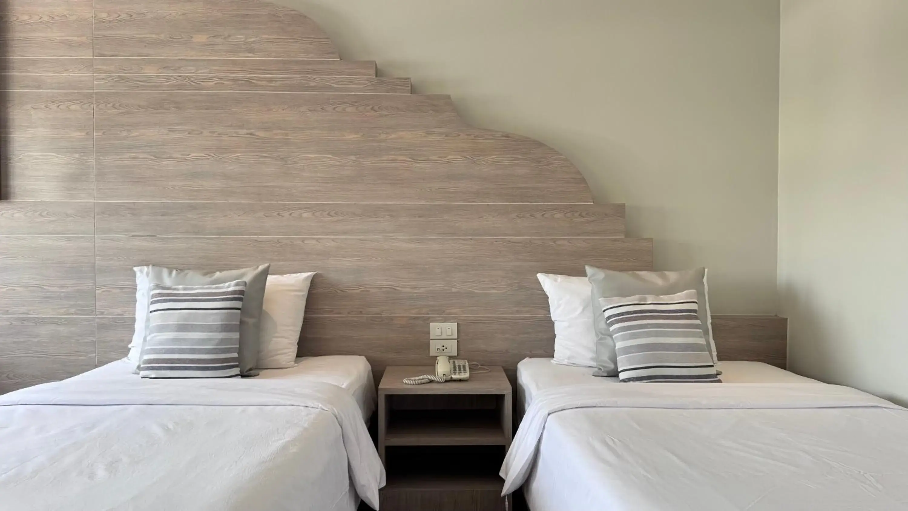 Bed in Methavalai Residence Hotel Bed in Methavalai Residence Hotel