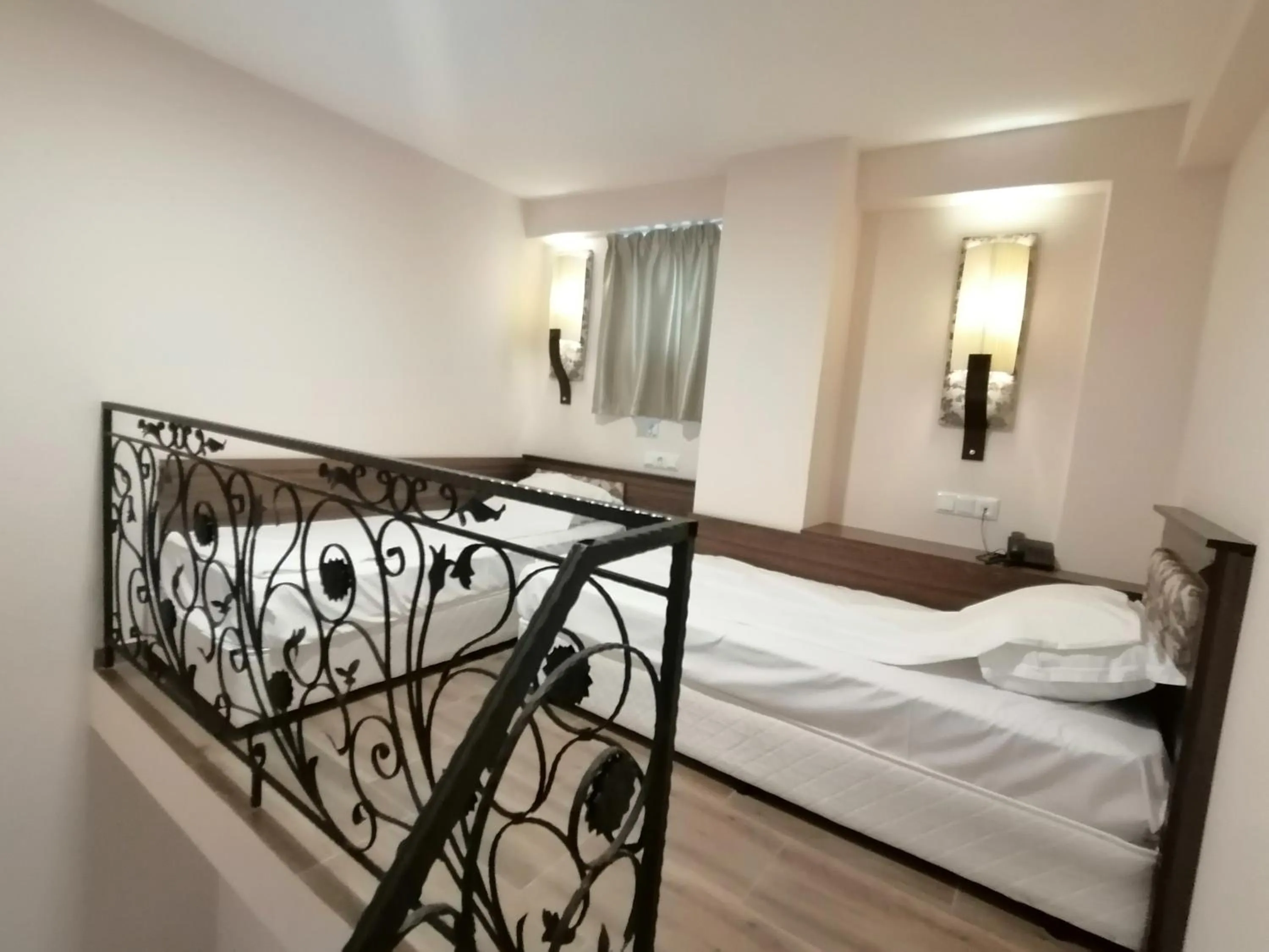 Bed in Hotel Aristokrat