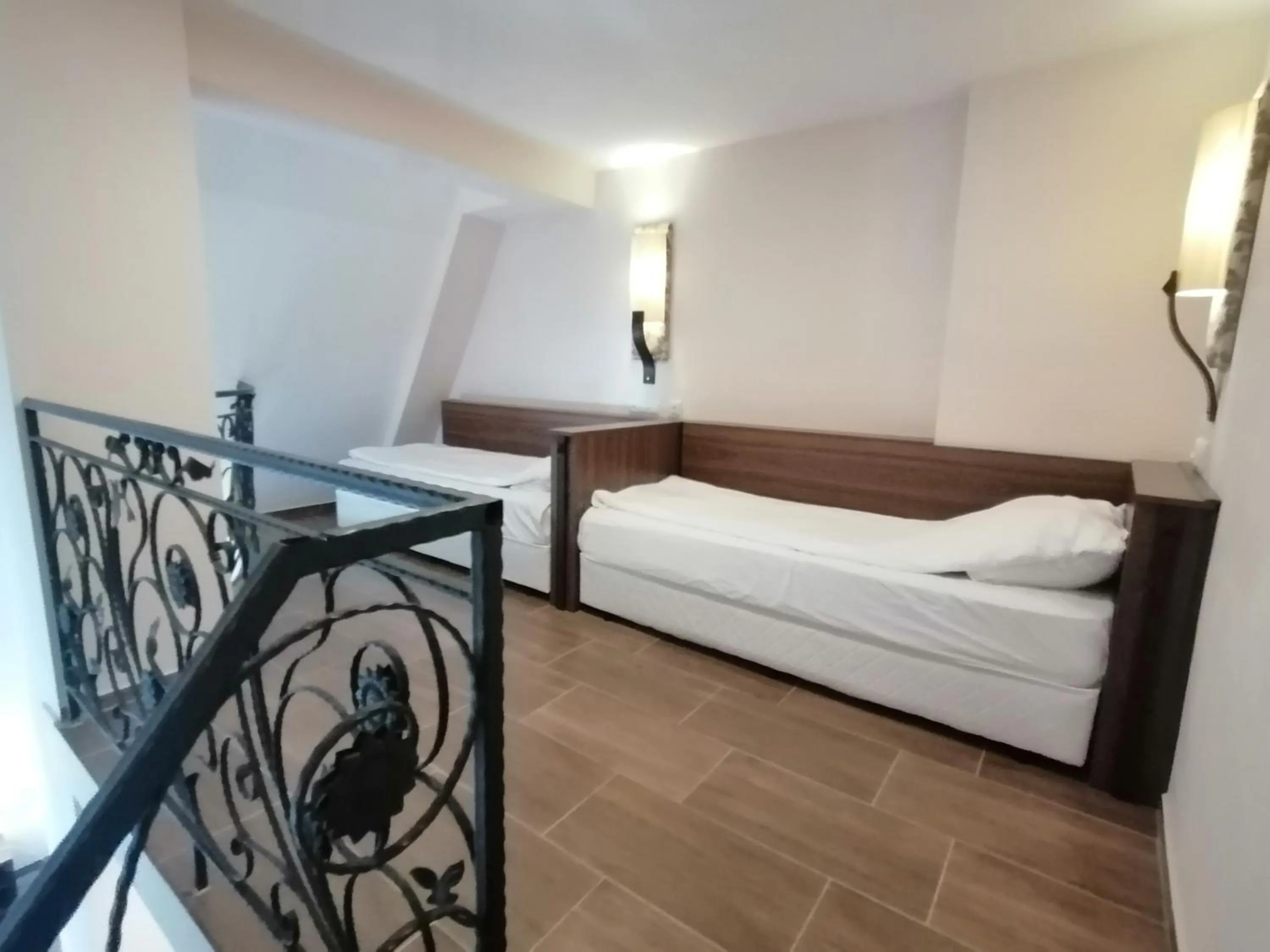 Bed in Hotel Aristokrat