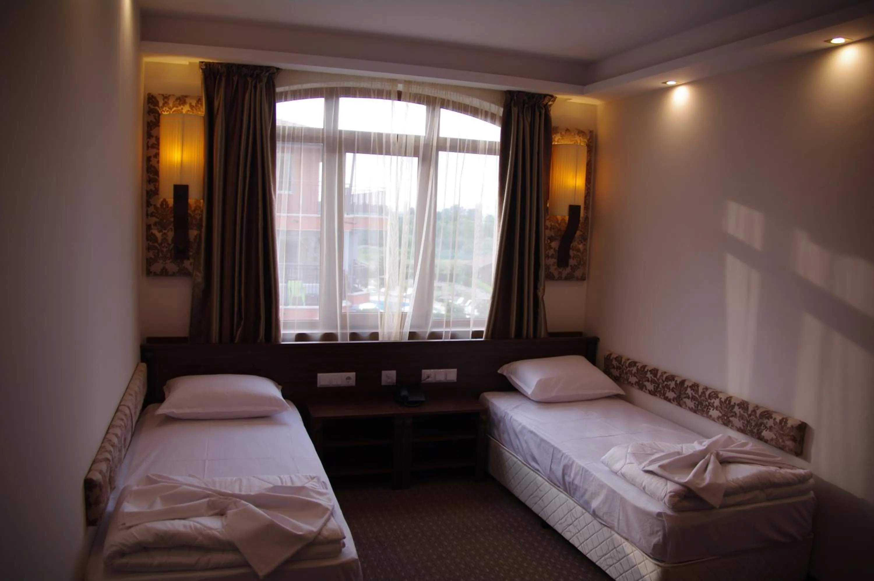 Bed in Hotel Aristokrat
