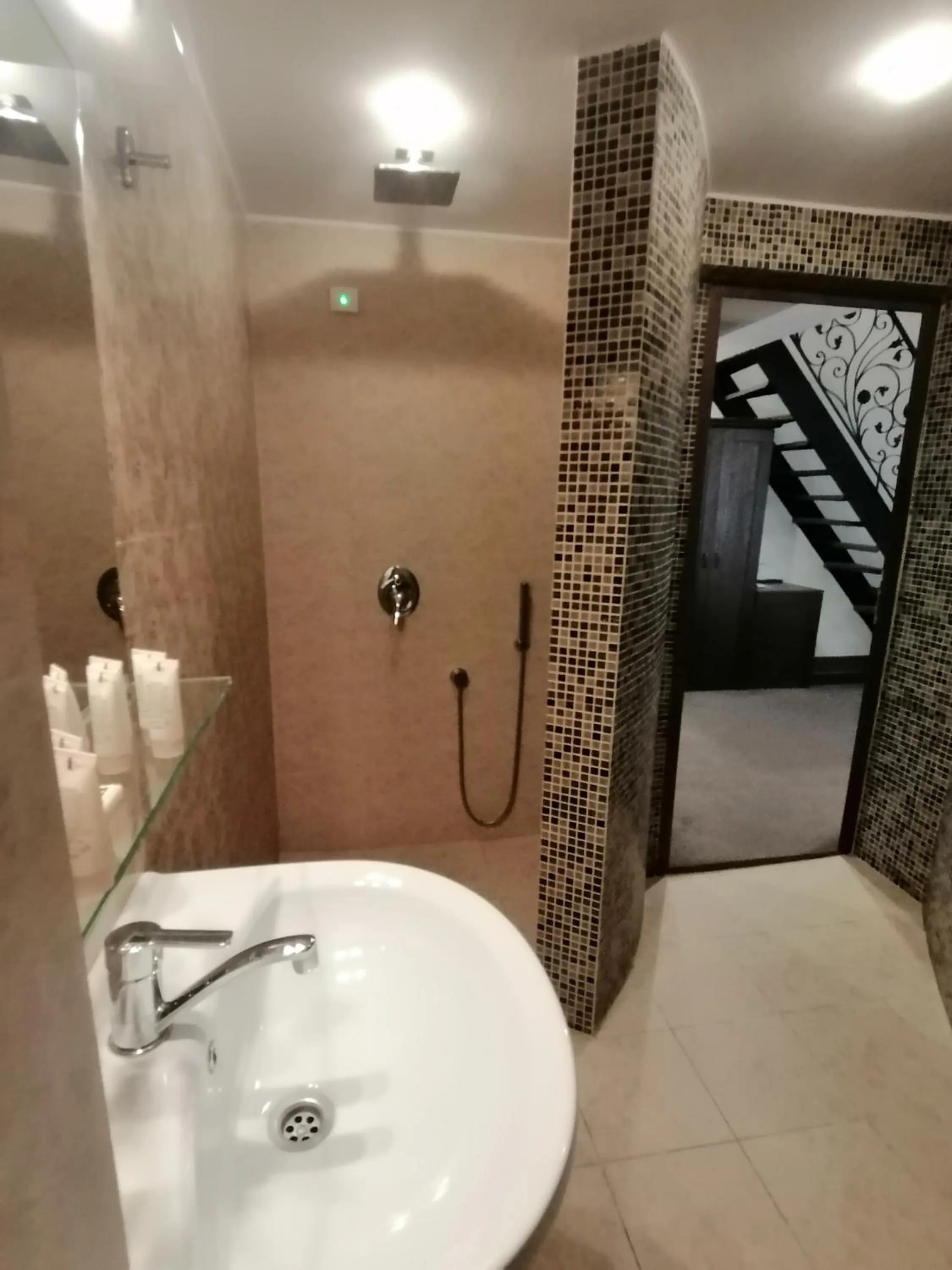 Shower in Hotel Aristokrat