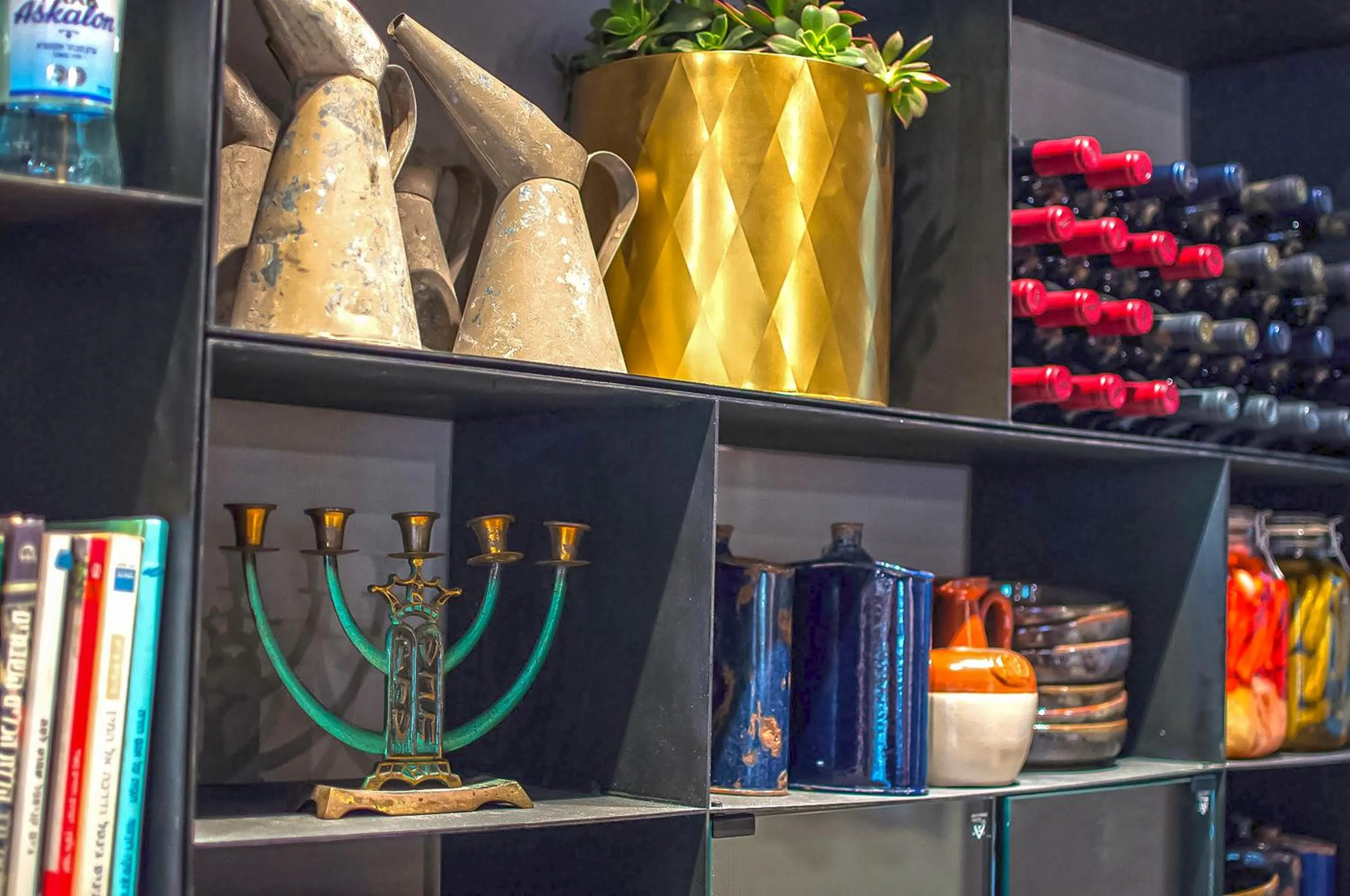 Communal lounge/ TV room in Bezalel Hotel - an Atlas Boutique Hotel