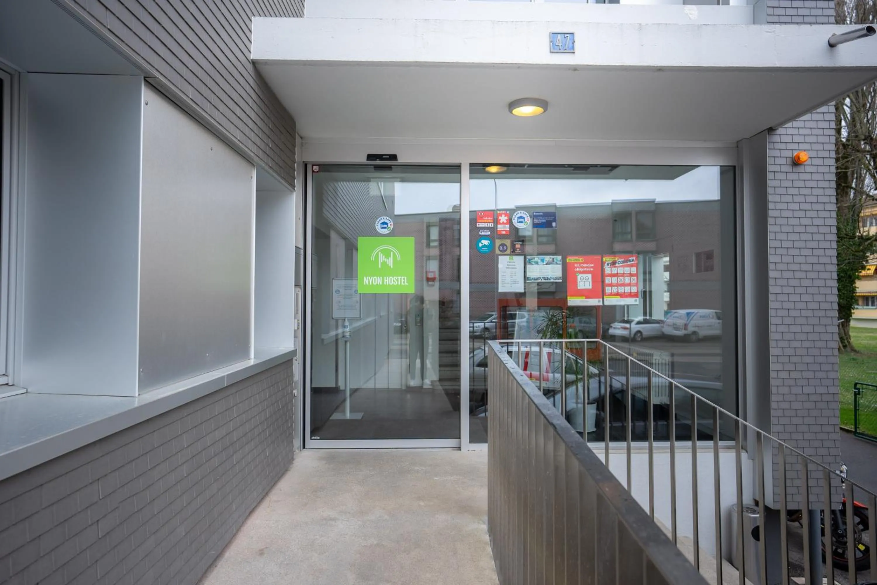 Property building in Nyon Hostel