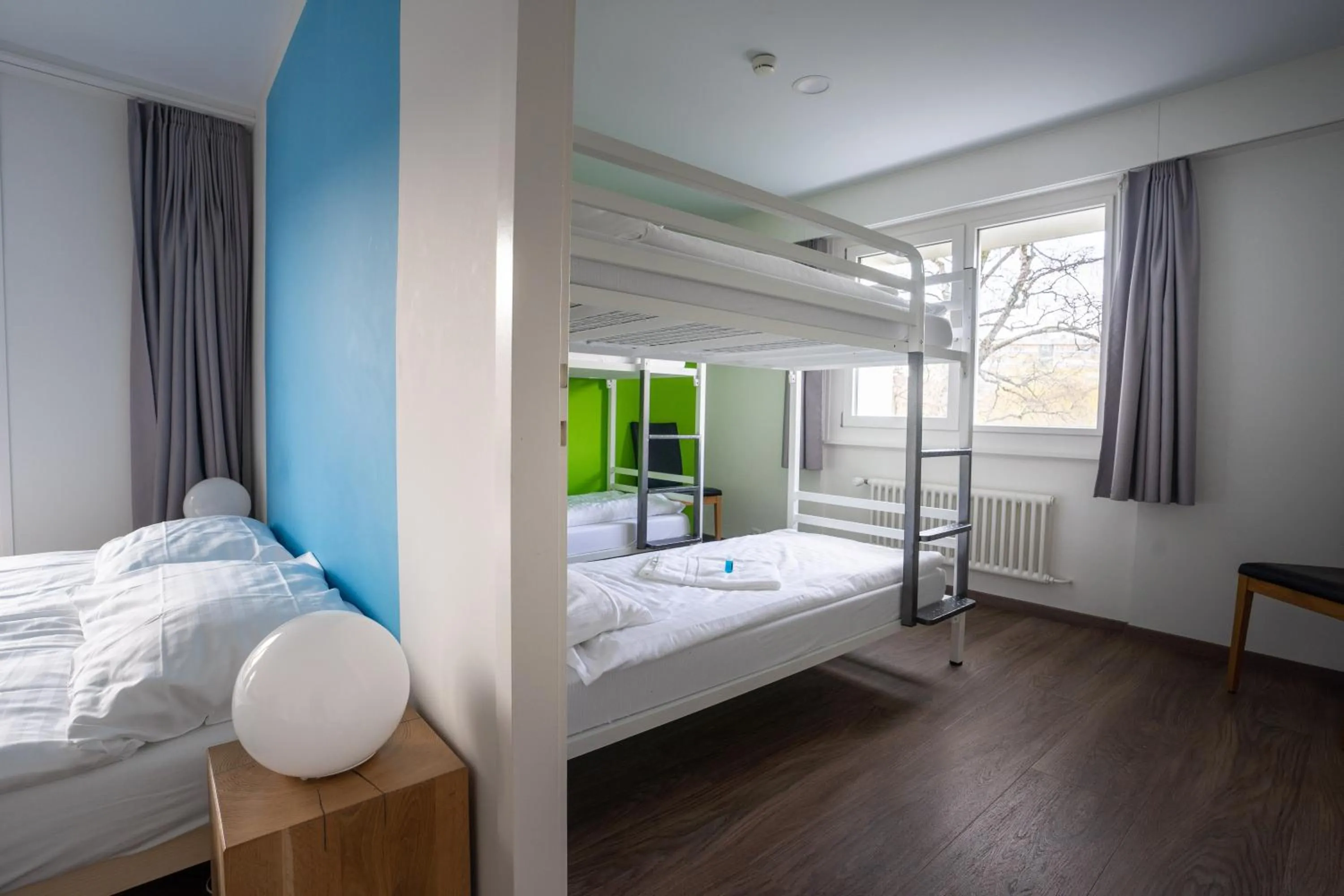 Bedroom, Bed in Nyon Hostel