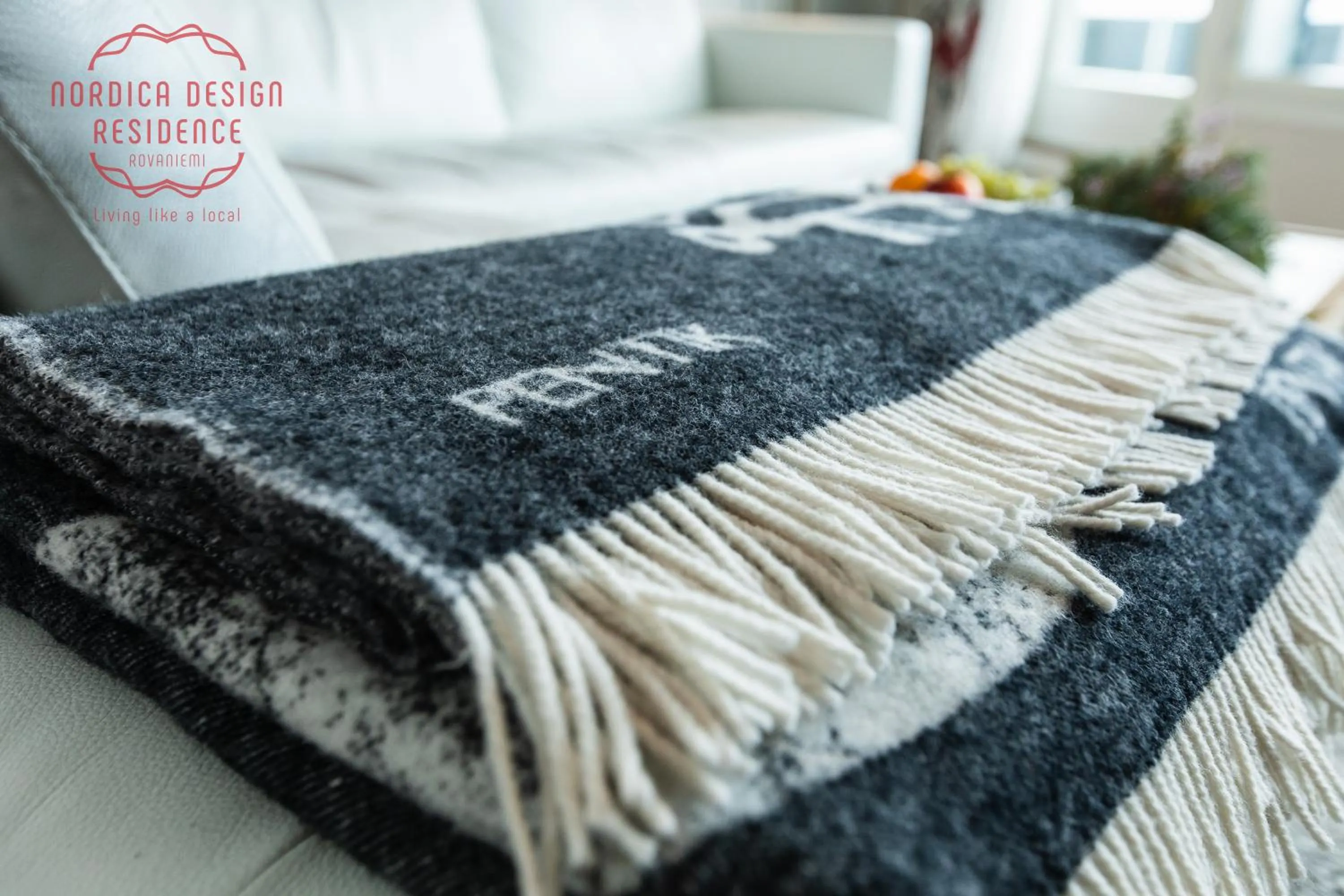 Bed in Nordica Design Residence Rovaniemi