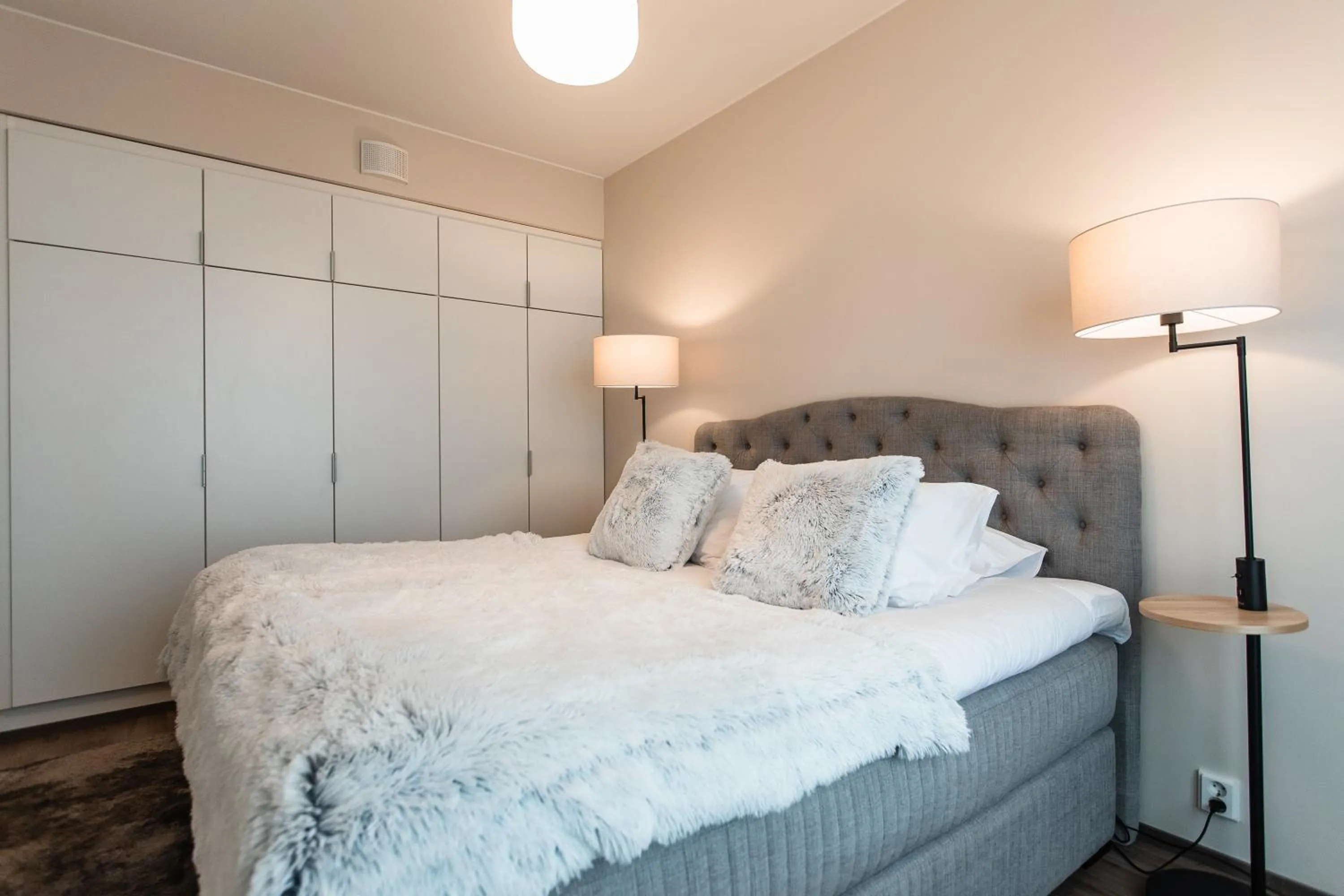Bed in Nordica Design Residence Rovaniemi