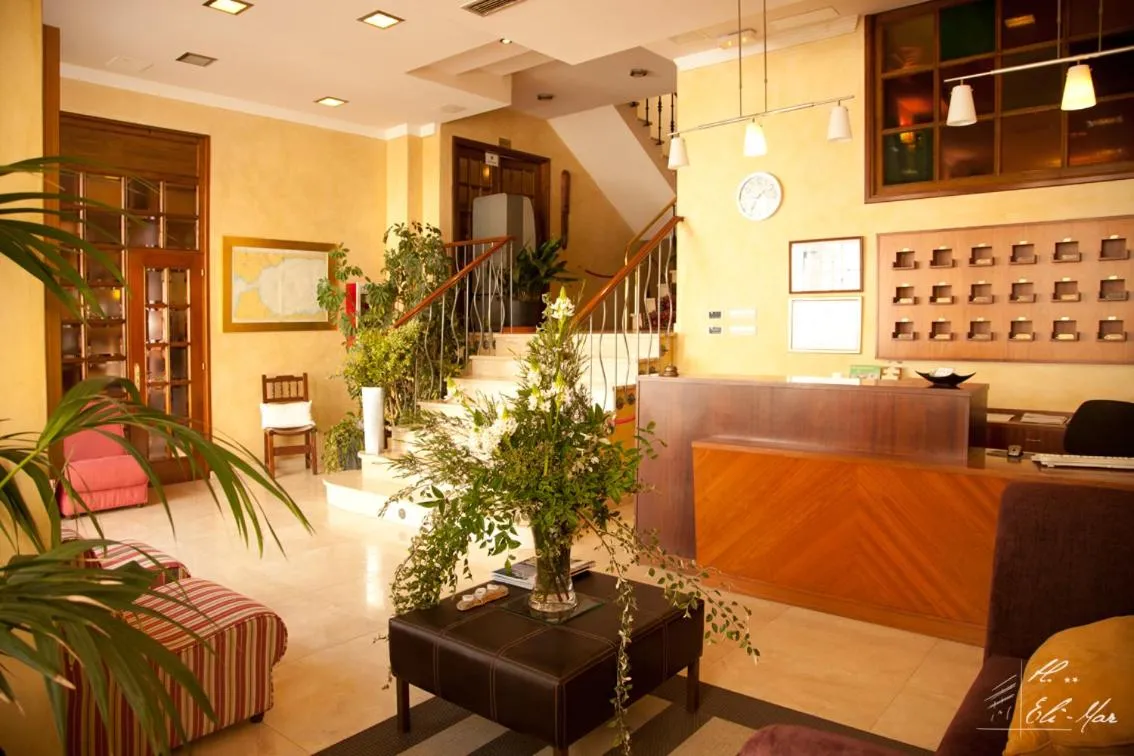 Lobby or reception in Hotel Eli-Mar