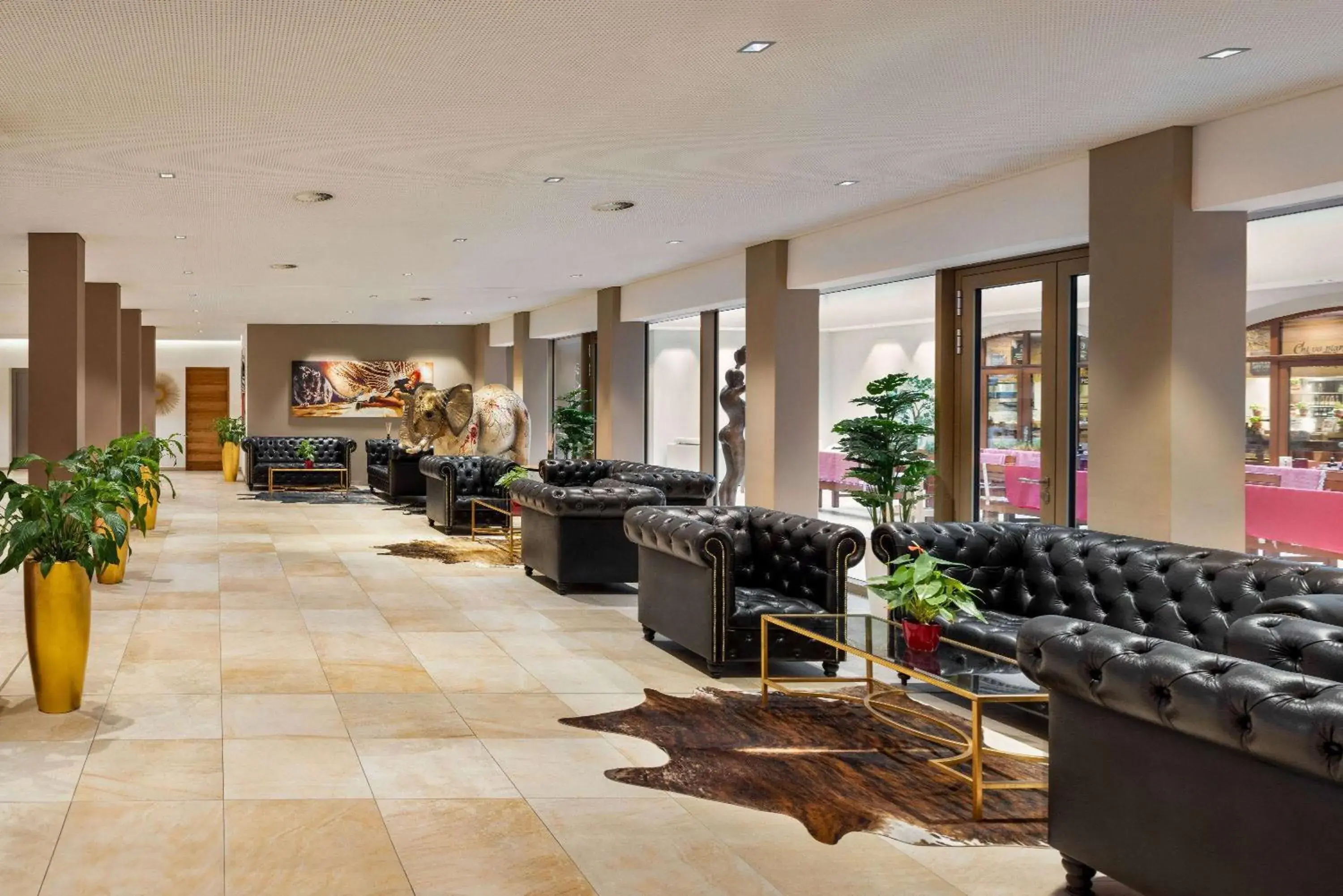 Lobby or reception in Amedia Plaza Dresden, Trademark Collection by Wyndham Lobby or reception in Amedia Plaza Dresden, Trademark Collection by Wyndham