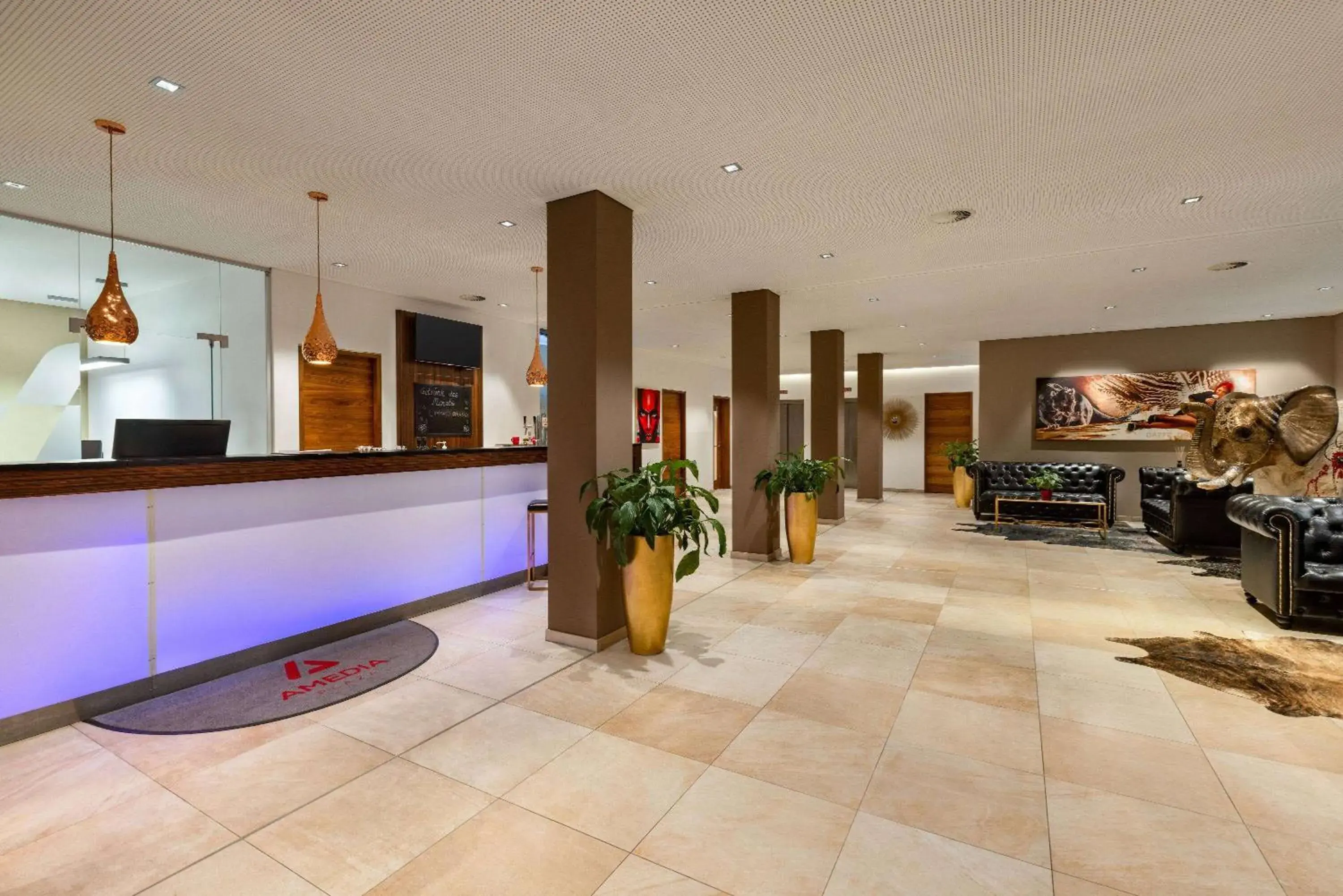 Lobby or reception in Amedia Plaza Dresden, Trademark Collection by Wyndham Lobby or reception in Amedia Plaza Dresden, Trademark Collection by Wyndham