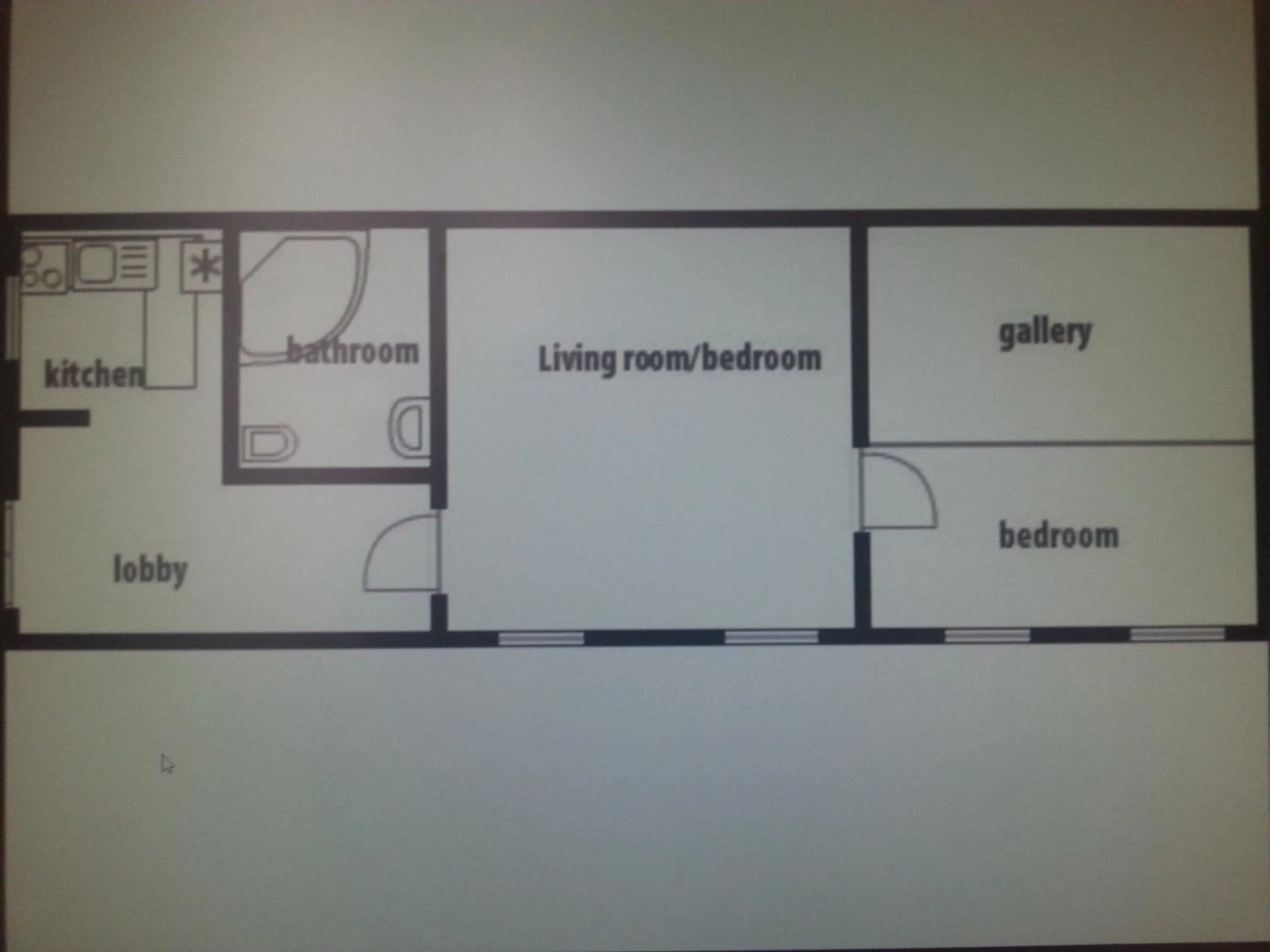 Floor plan in BMG Apartment Basilica